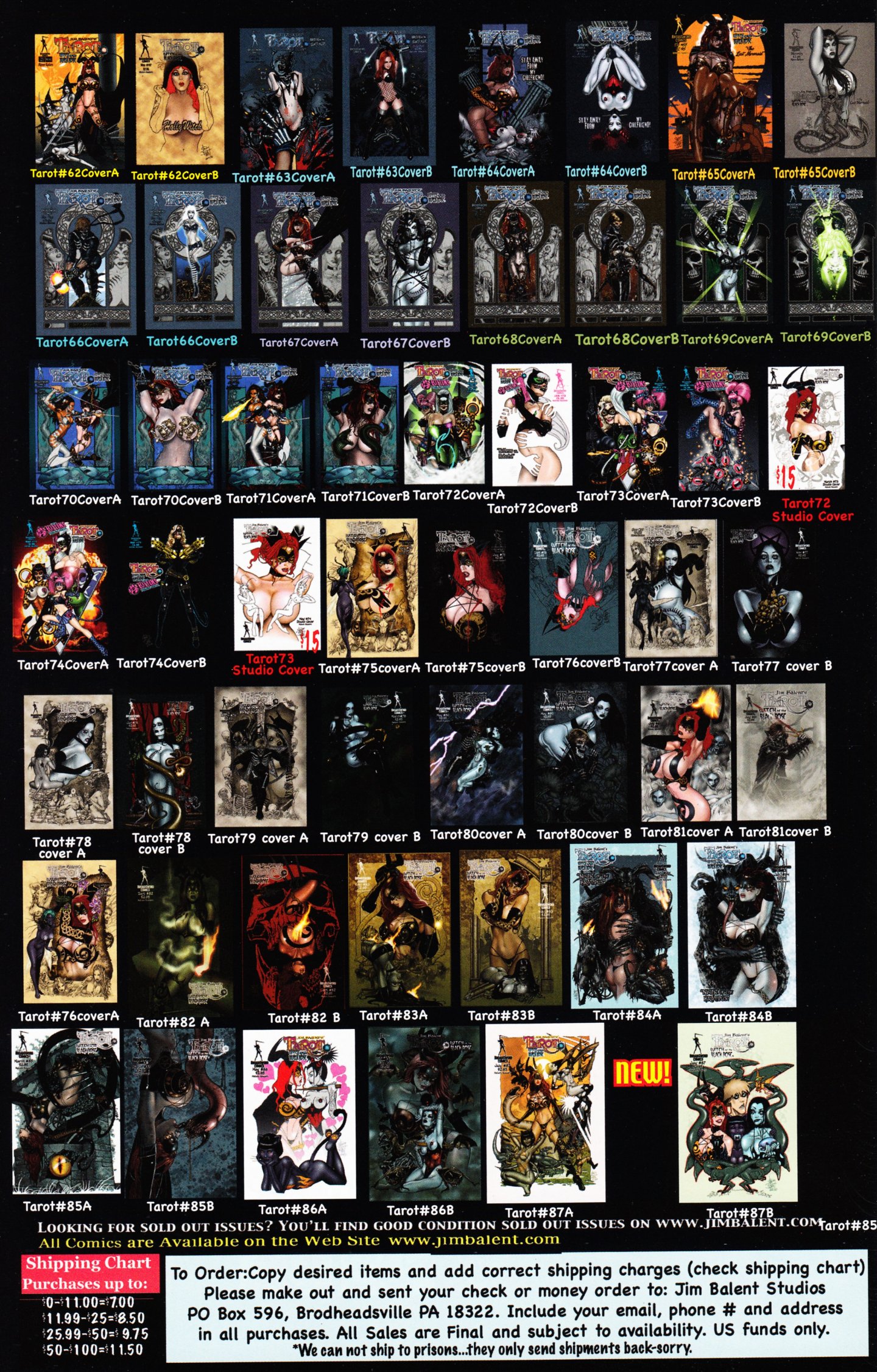 Read online Tarot: Witch of the Black Rose comic -  Issue #87 - 34