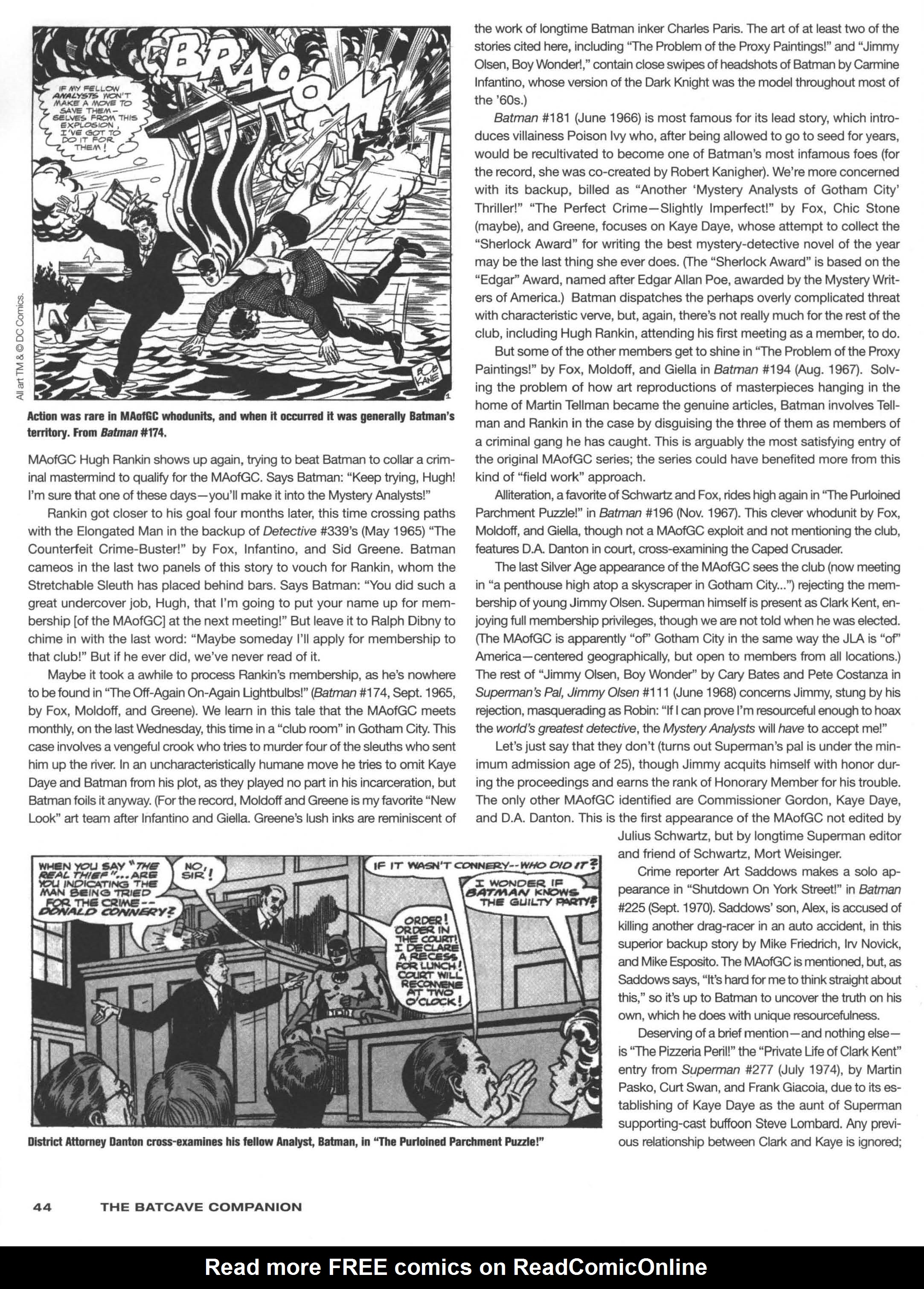 Read online The Batcave Companion comic -  Issue # TPB (Part 1) - 46