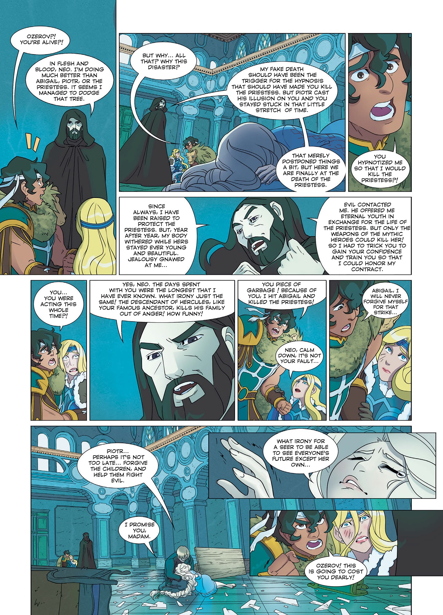 Read online The Mythics comic -  Issue # TPB 3 (Part 2) - 102