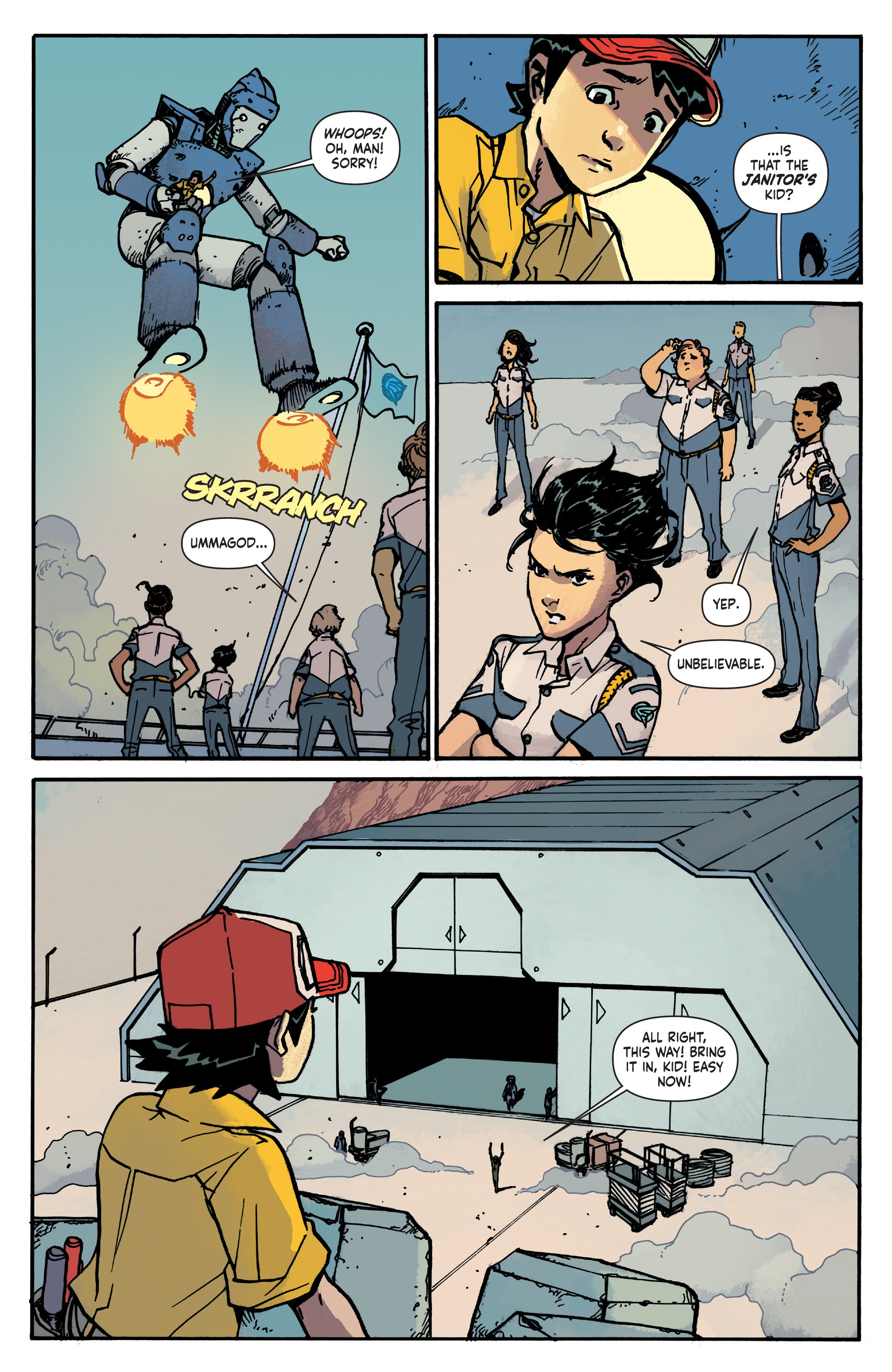 Read online Mech Cadet Yu comic -  Issue # _TPB 1 - 32