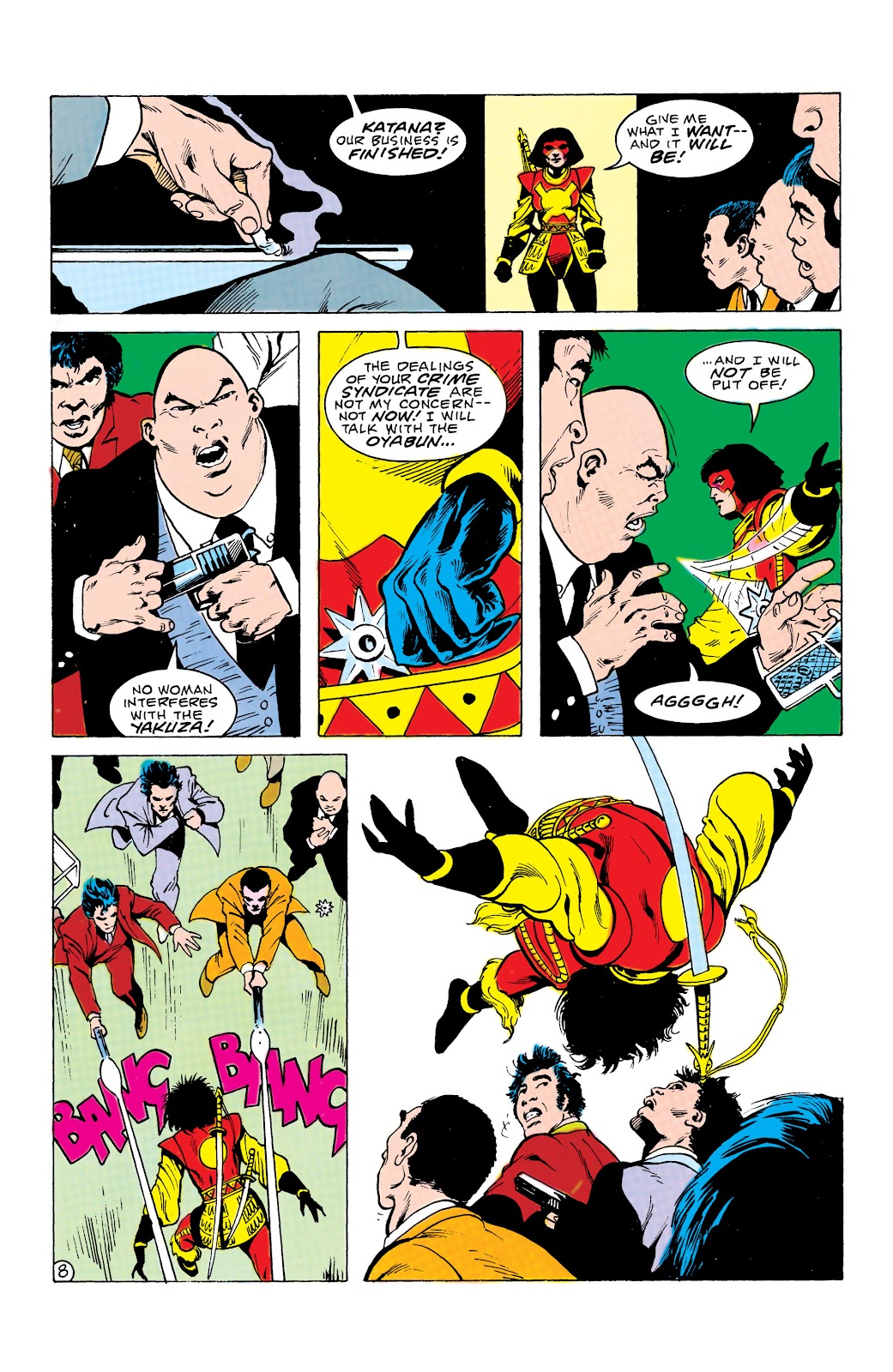 Batman and the Outsiders (1983) issue 23 - Page 8
