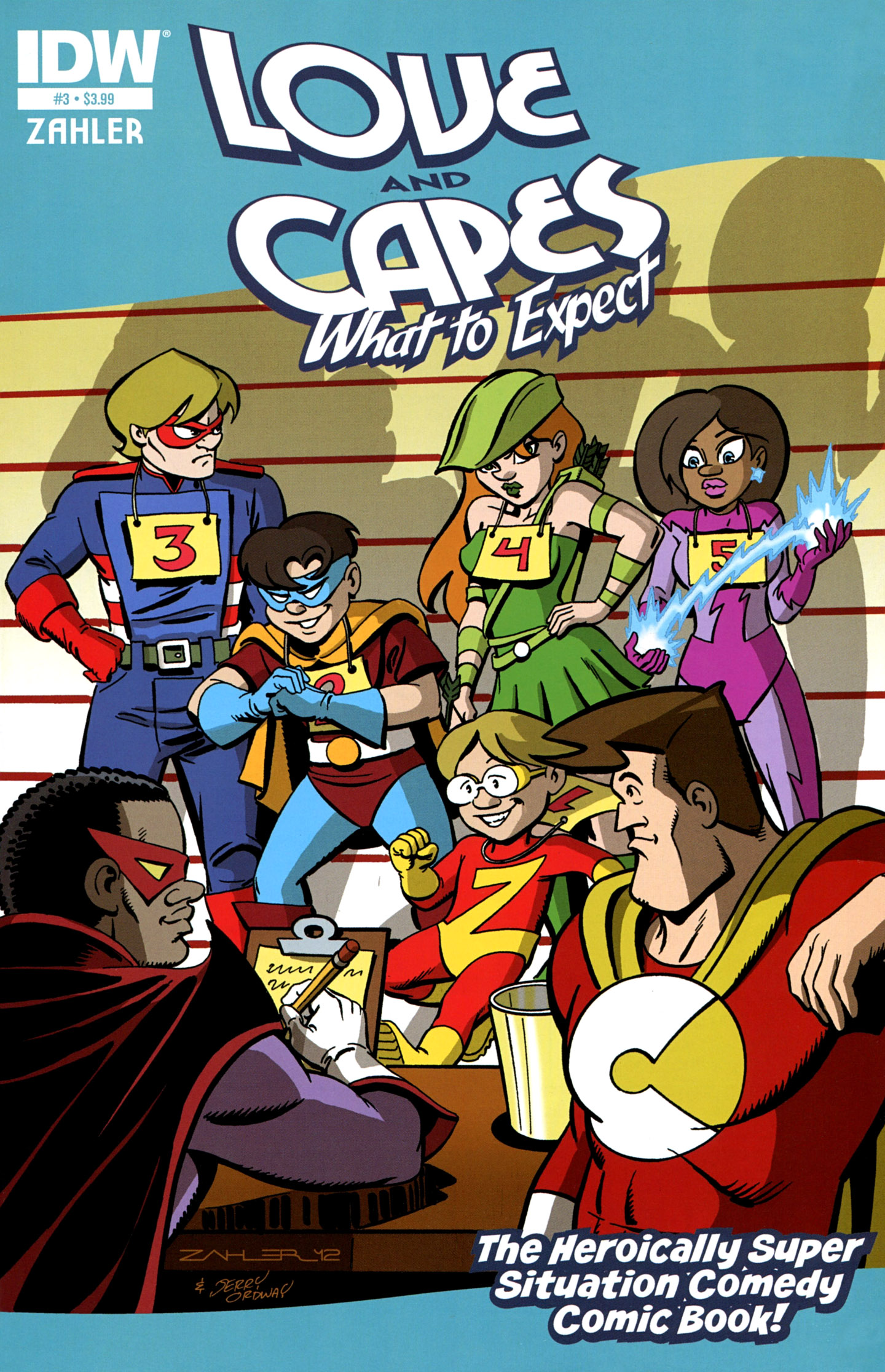 Read online Love and Capes: What to Expect comic -  Issue #3 - 1