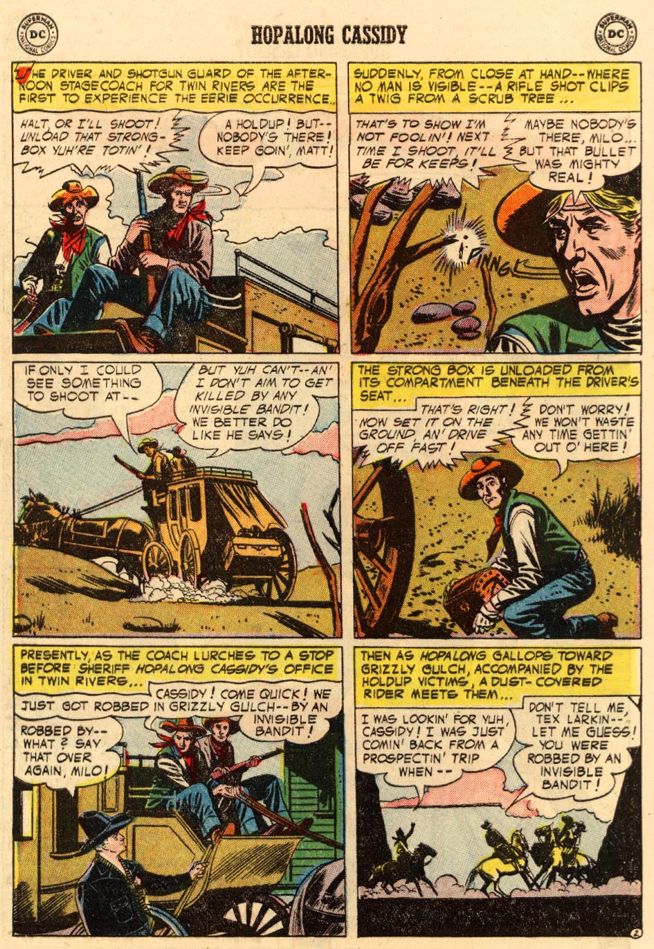 Read online Hopalong Cassidy comic -  Issue #97 - 28