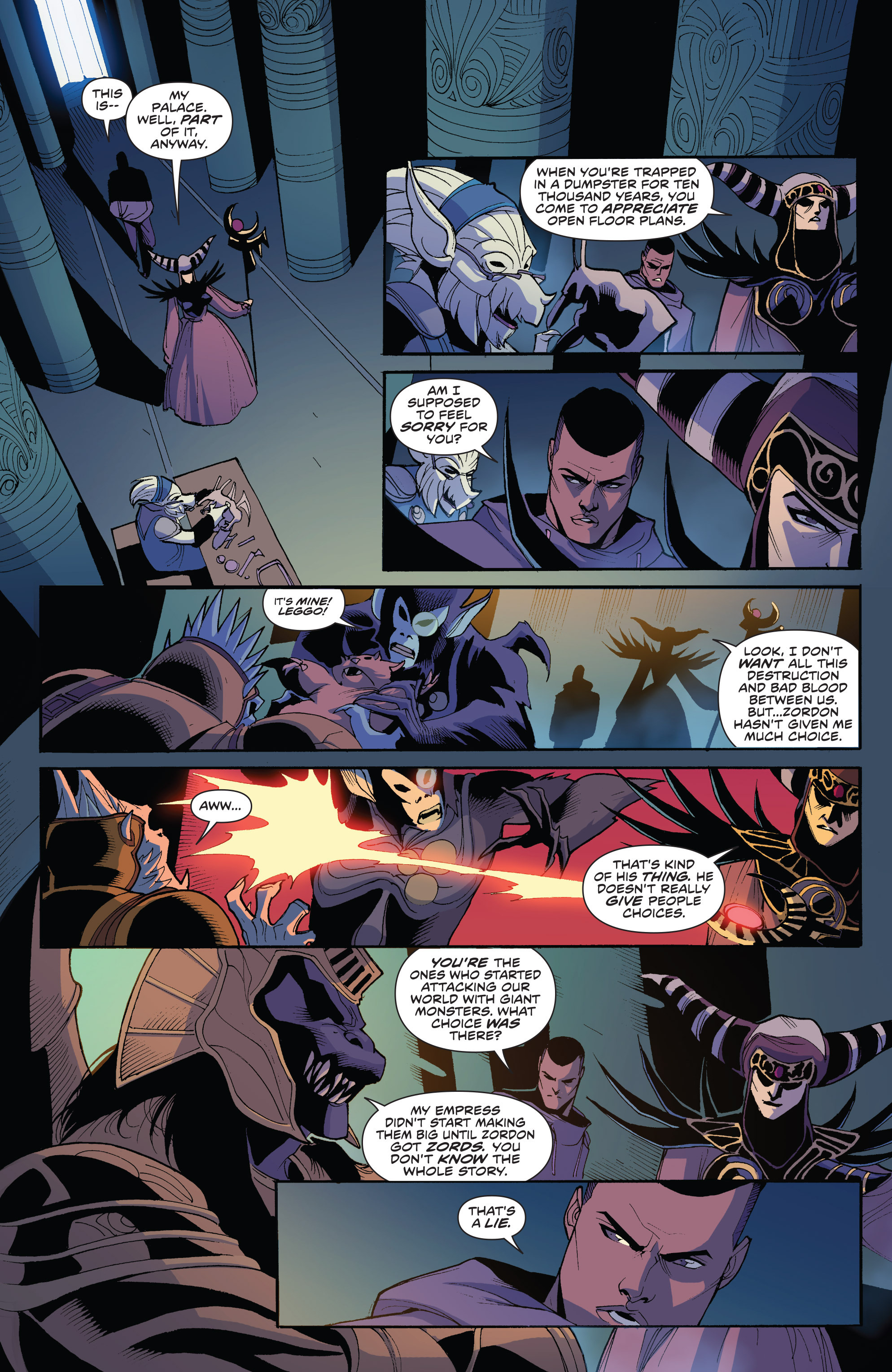 Read online Mighty Morphin Power Rangers comic -  Issue #5 - 14