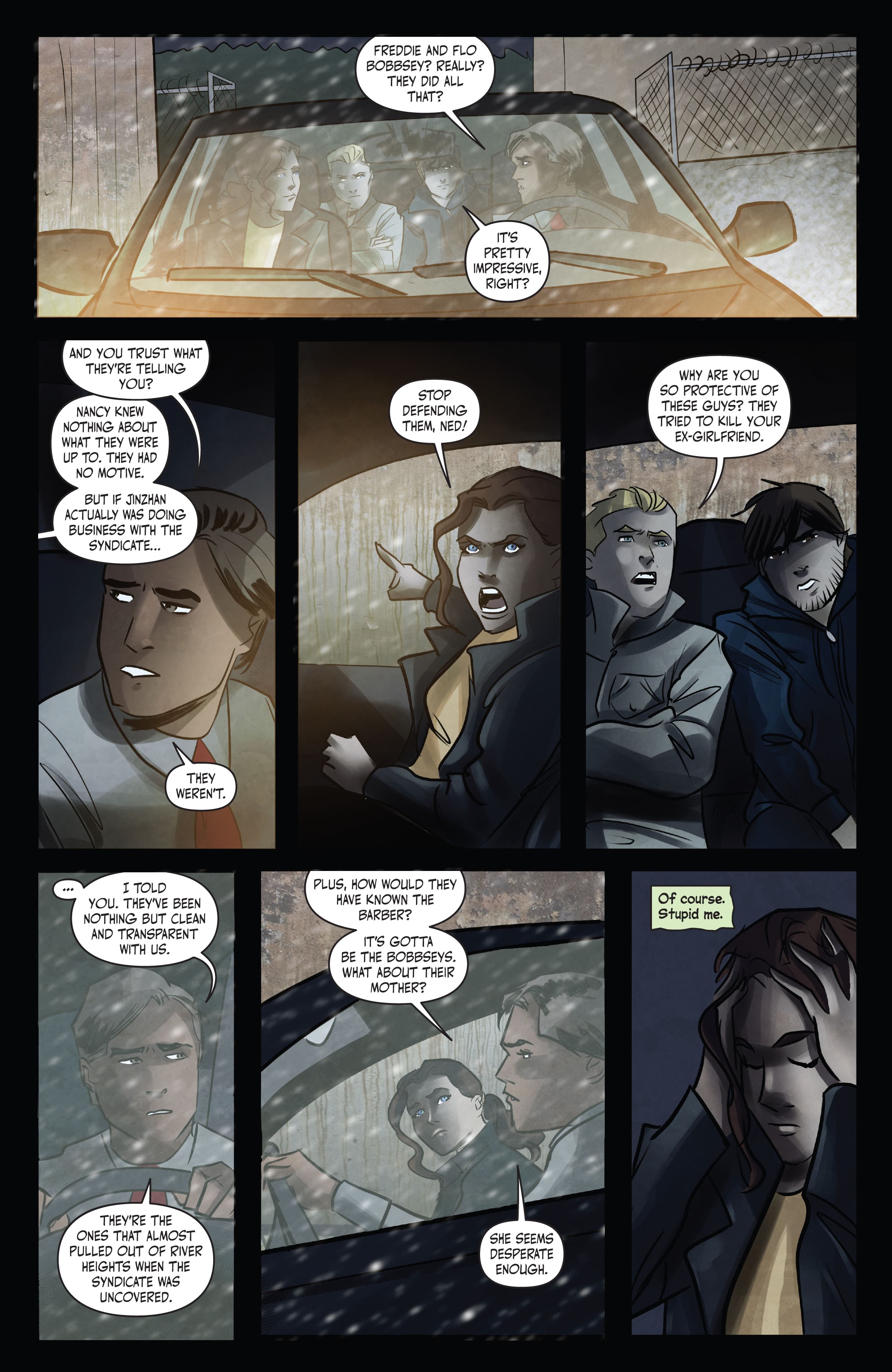 Read online Nancy Drew & The Hardy Boys: The Death of Nancy Drew comic -  Issue #6 - 8
