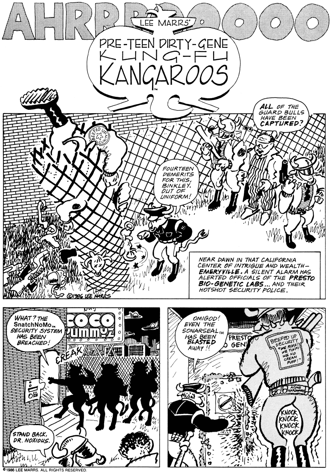 Pre-Teen Dirty-Gene Kung-Fu Kangaroos issue 1 - Page 3