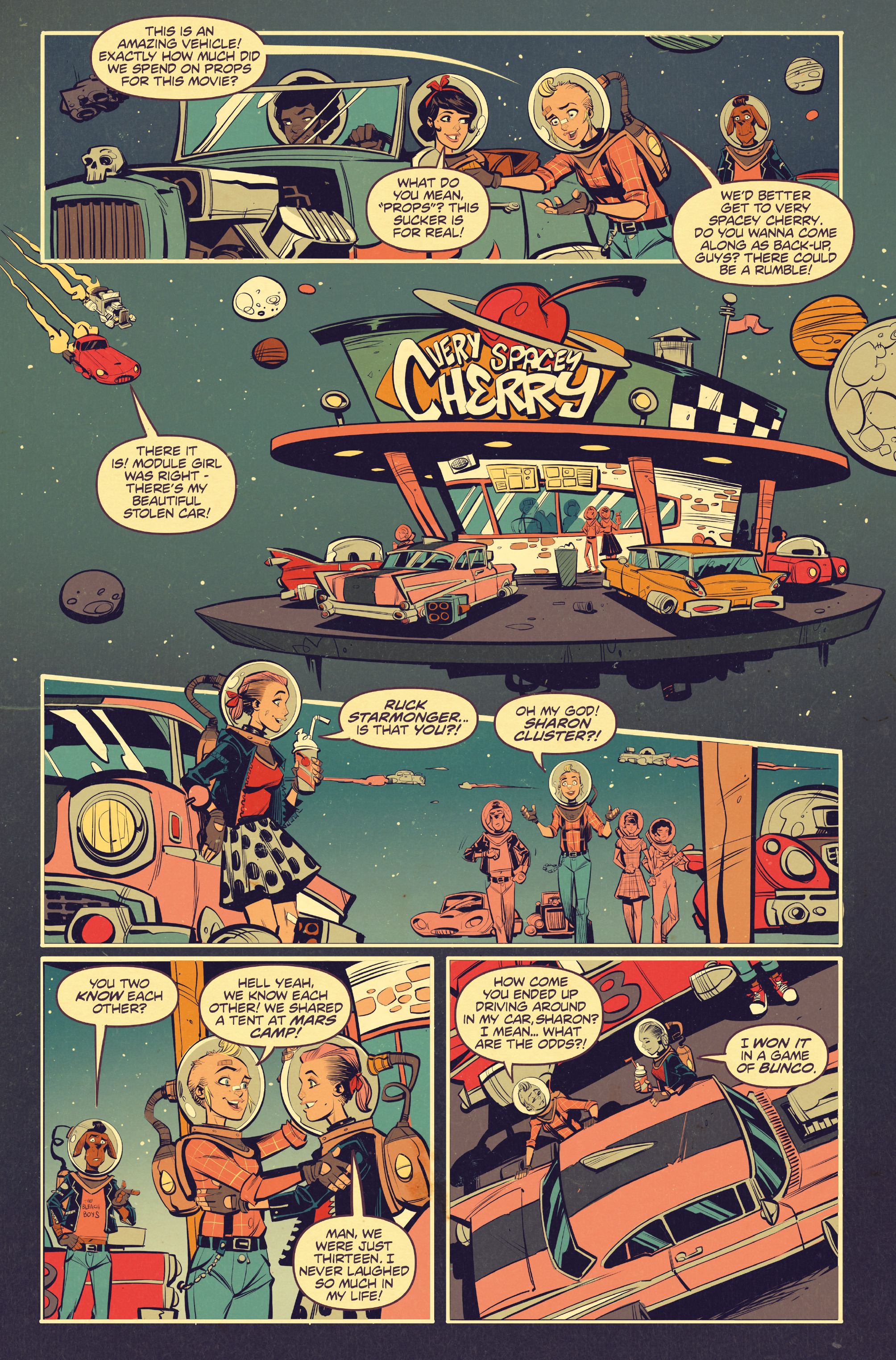 Read online Tank Girl: Gold comic -  Issue #2 - 14