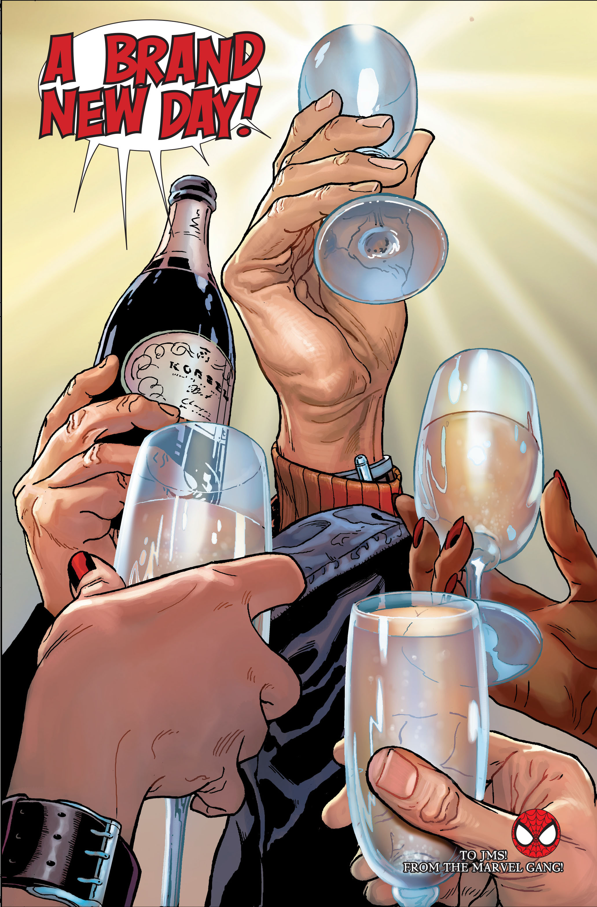 Read online Spider-Man: One More Day comic -  Issue # Full - 133