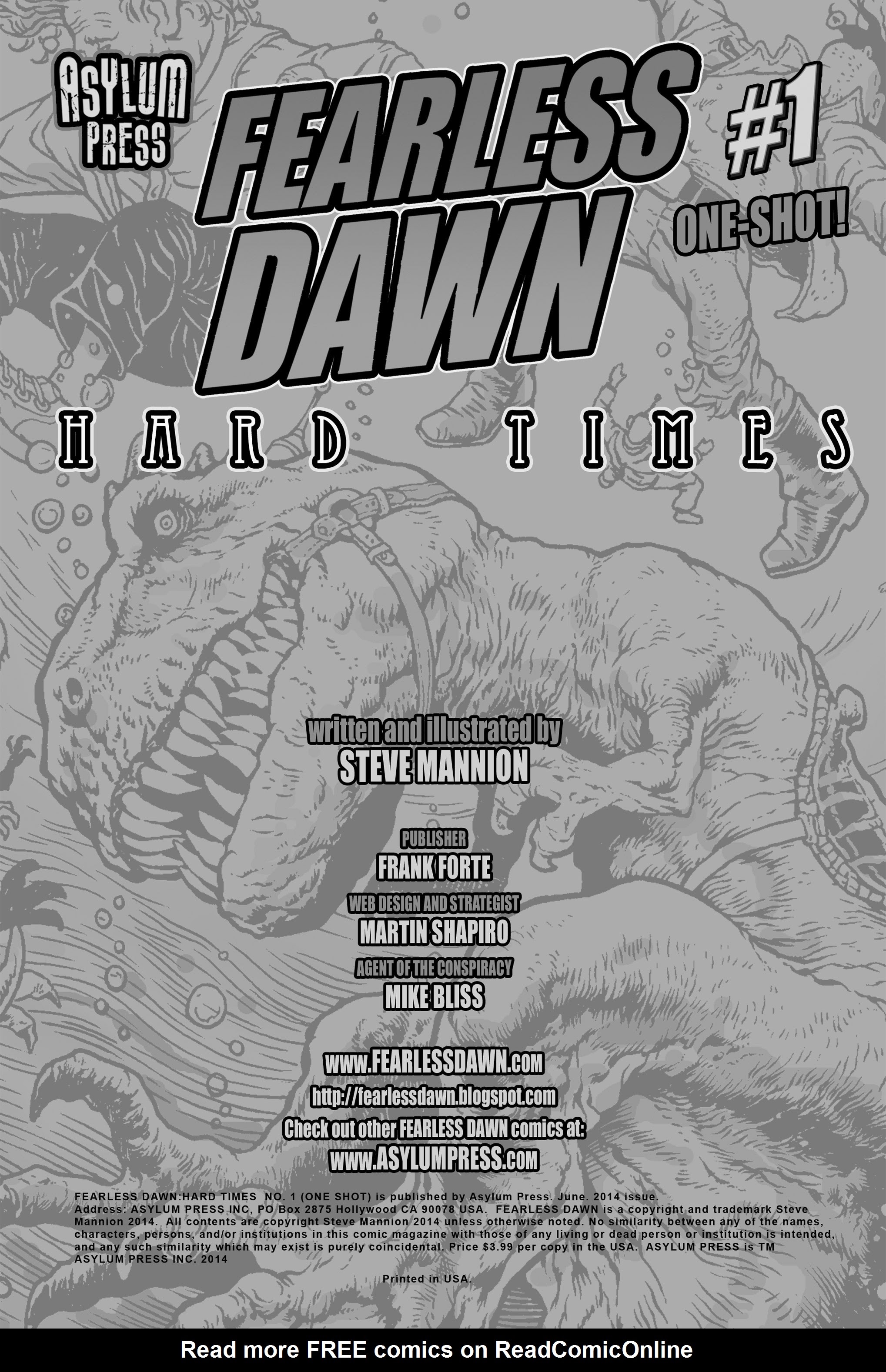 Read online Fearless Dawn: Hard Times comic -  Issue # Full - 2