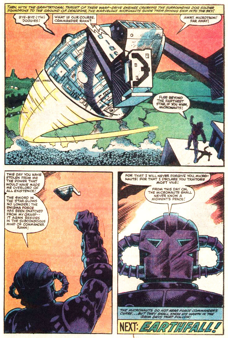 Read online Micronauts (1979) comic -  Issue #35 - 39