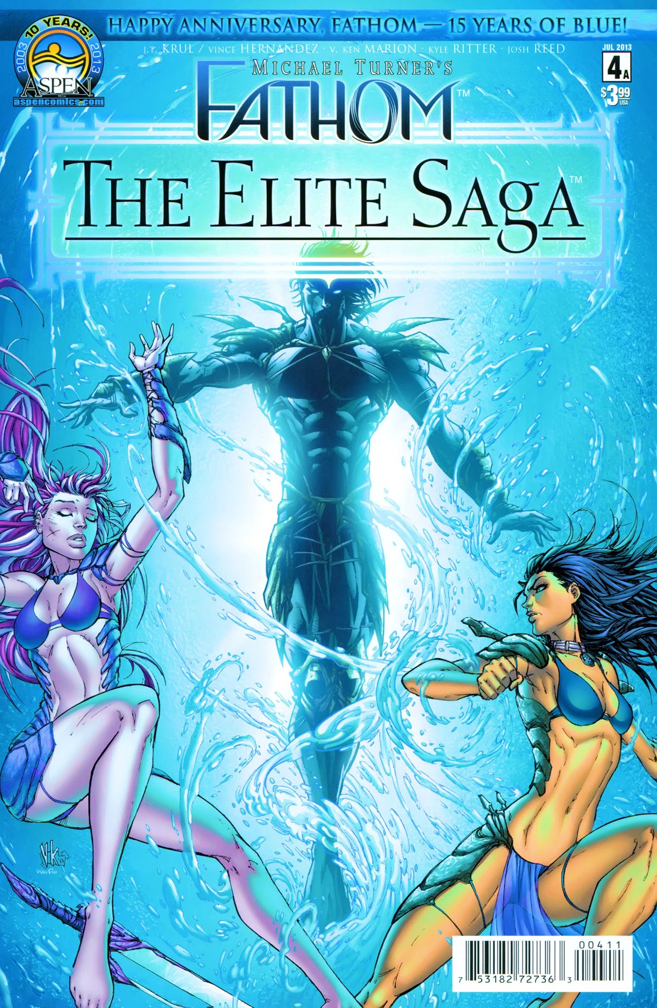 Read online Michael Turner's Fathom: The Elite Saga comic -  Issue #4 - 1