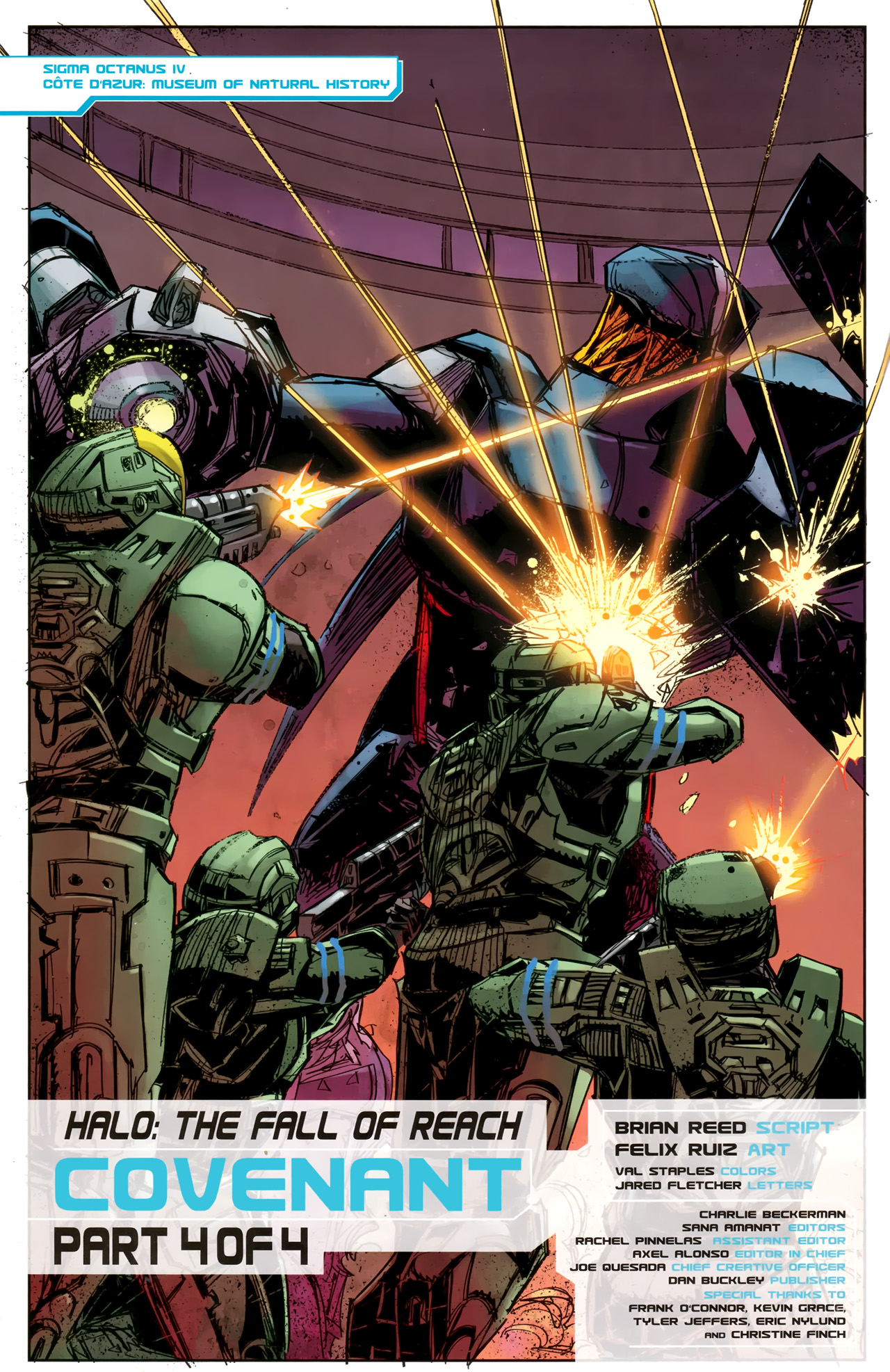 Read online Halo: Fall Of Reach - Covenant comic -  Issue #4 - 6