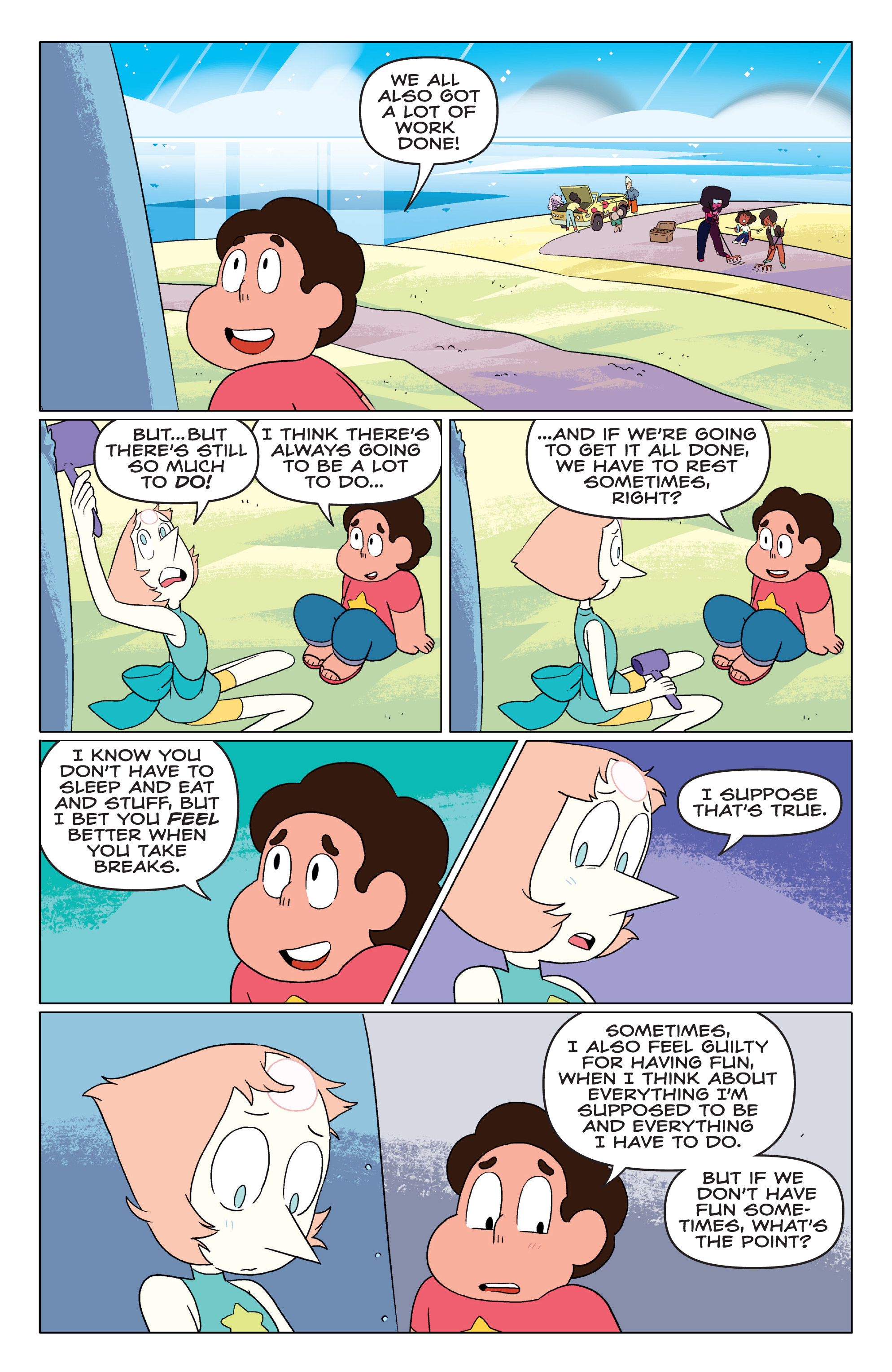 Read online Steven Universe Ongoing comic -  Issue #30 - 23