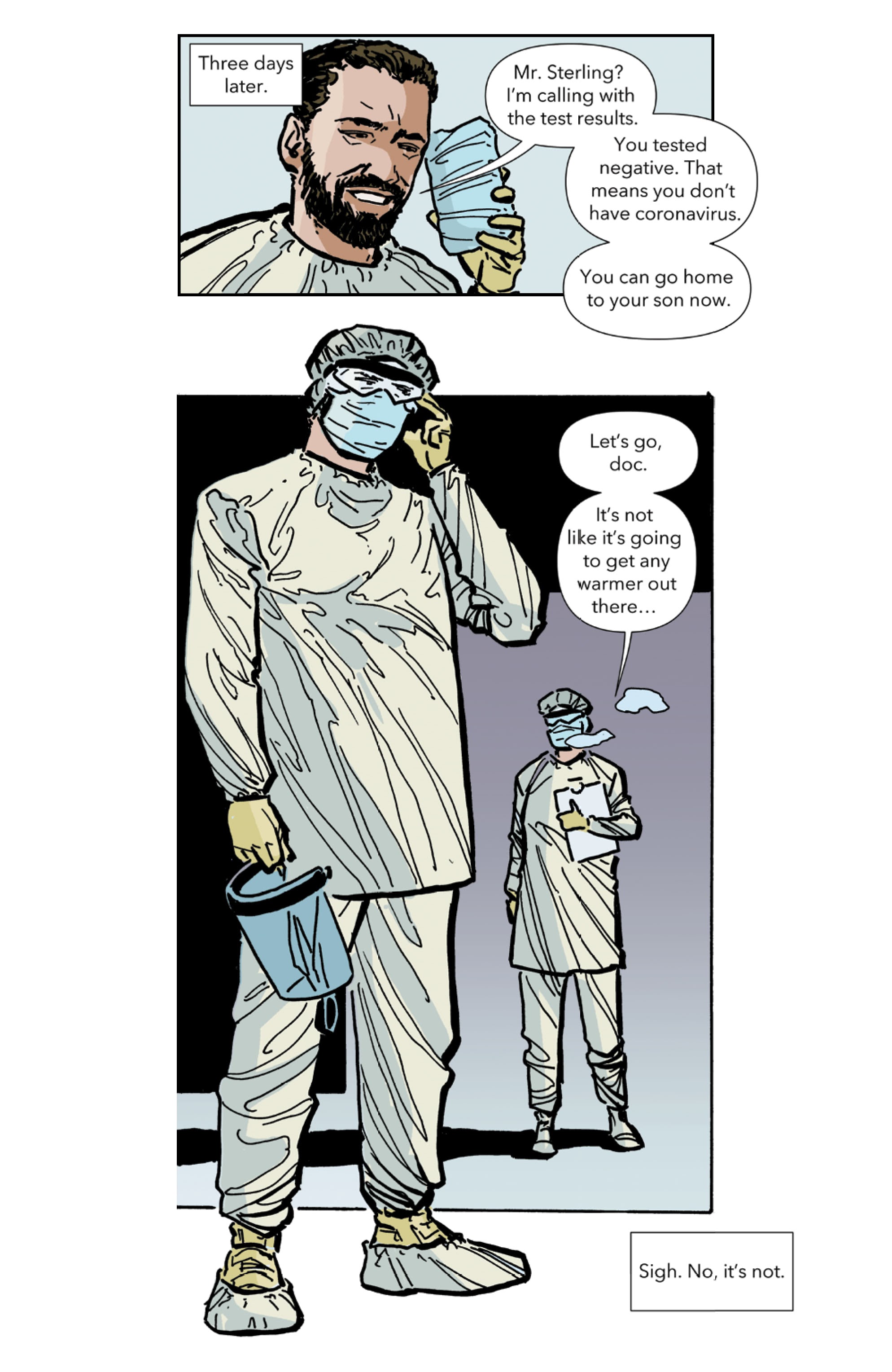 Read online COVID Chronicles comic -  Issue # TPB - 73