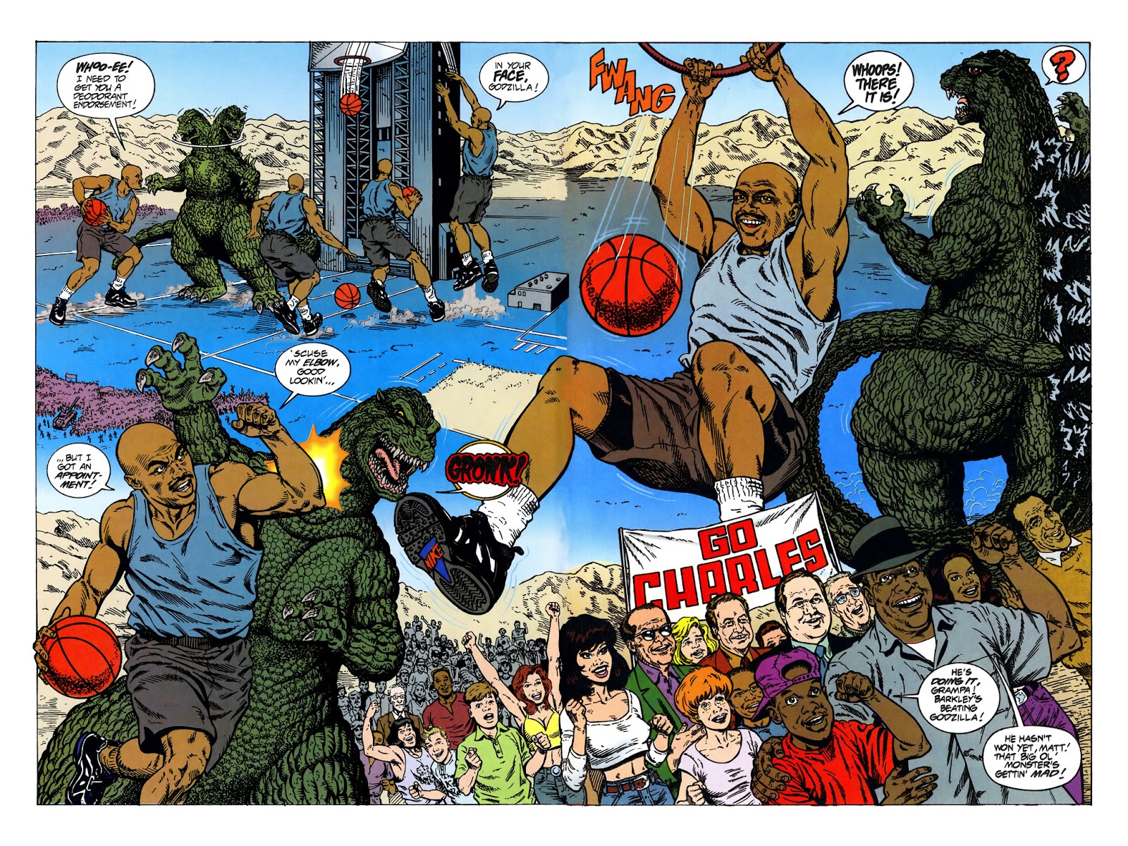 Godzilla vs. Barkley issue Full - Page 22