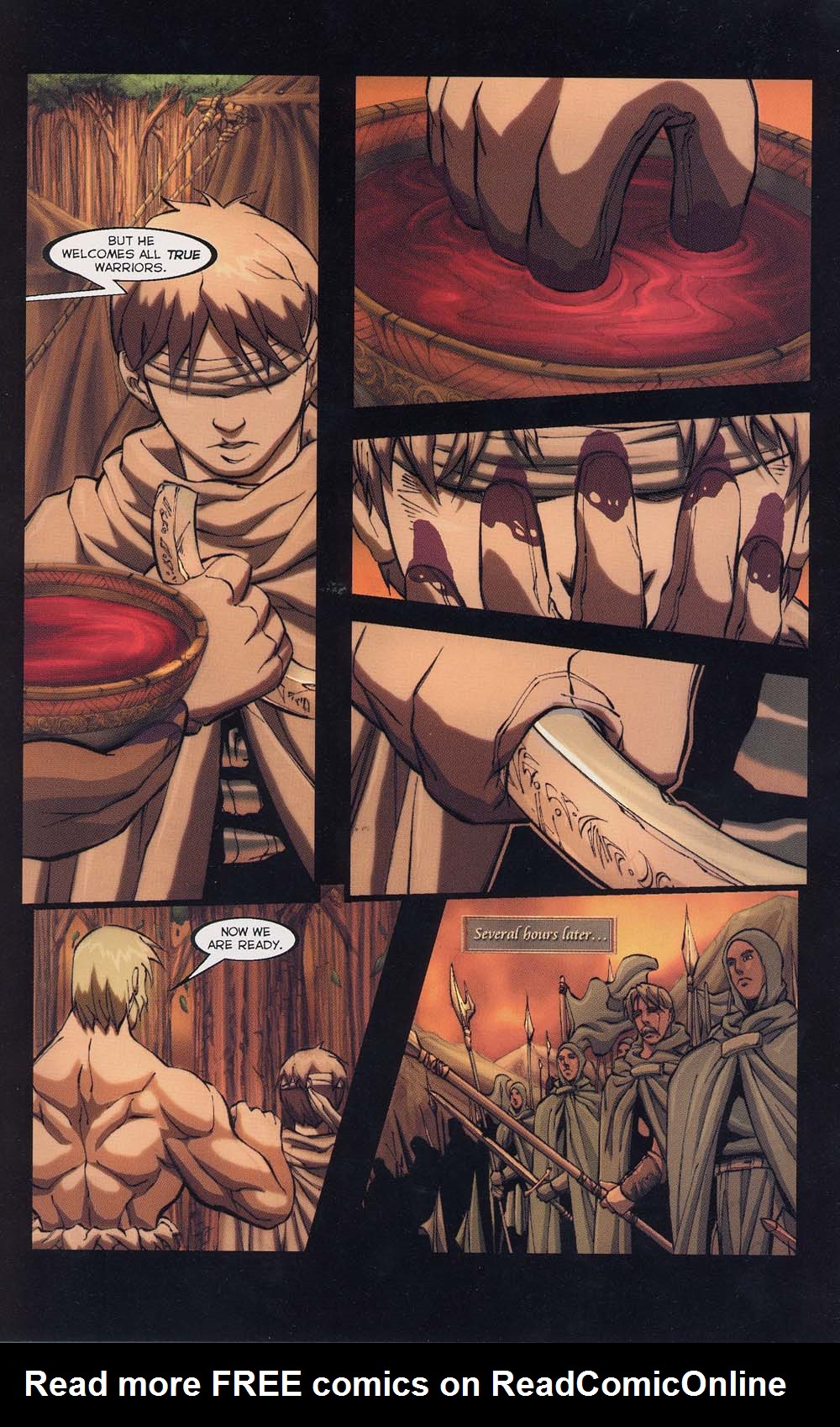 Read online Warlands comic -  Issue #11 - 12