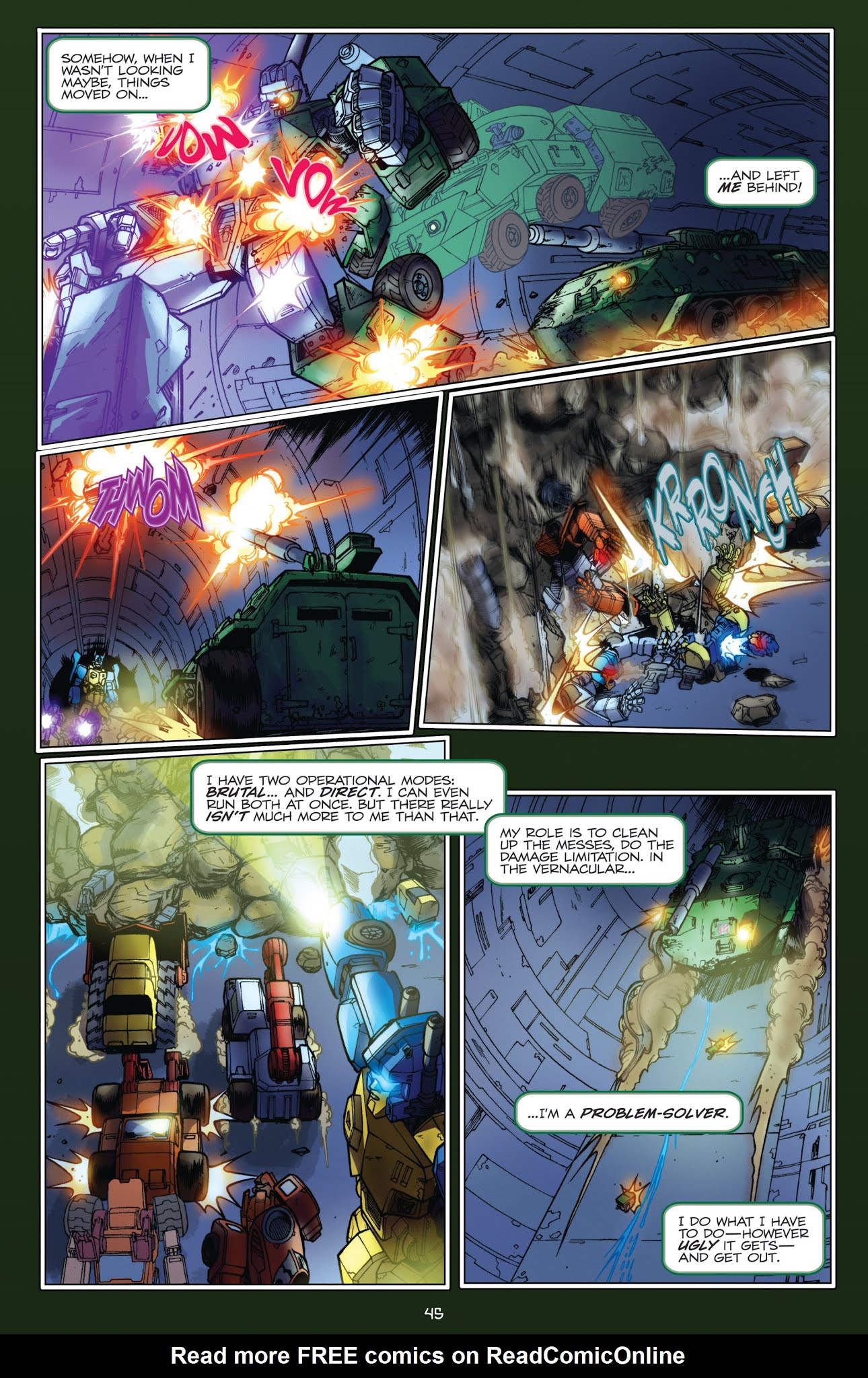 Read online Transformers: The IDW Collection comic -  Issue # TPB 4 (Part 1) - 46