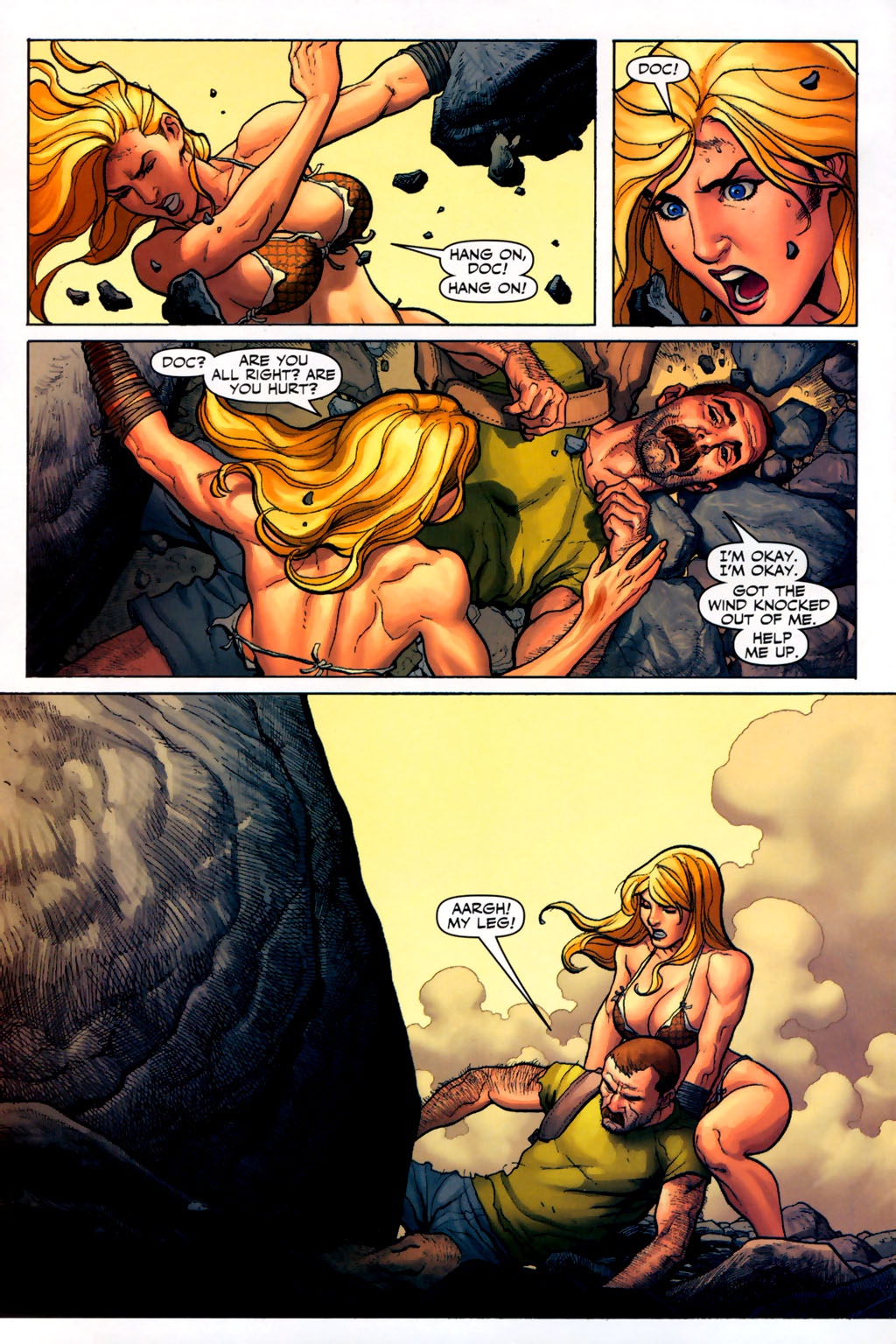 Read online Shanna, the She-Devil (2005) comic -  Issue #6 - 15