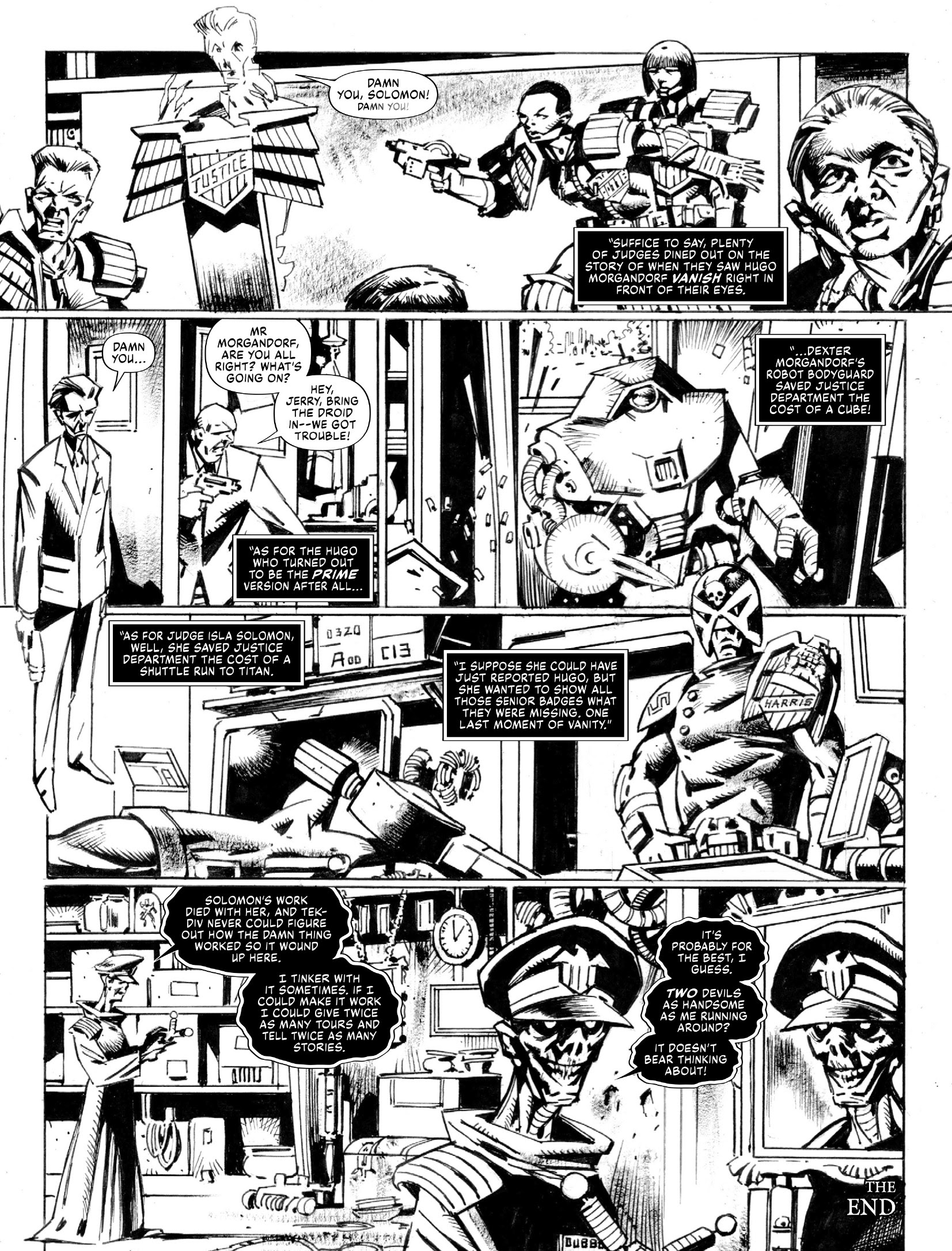 Read online Judge Dredd Megazine (Vol. 5) comic -  Issue #438 - 24