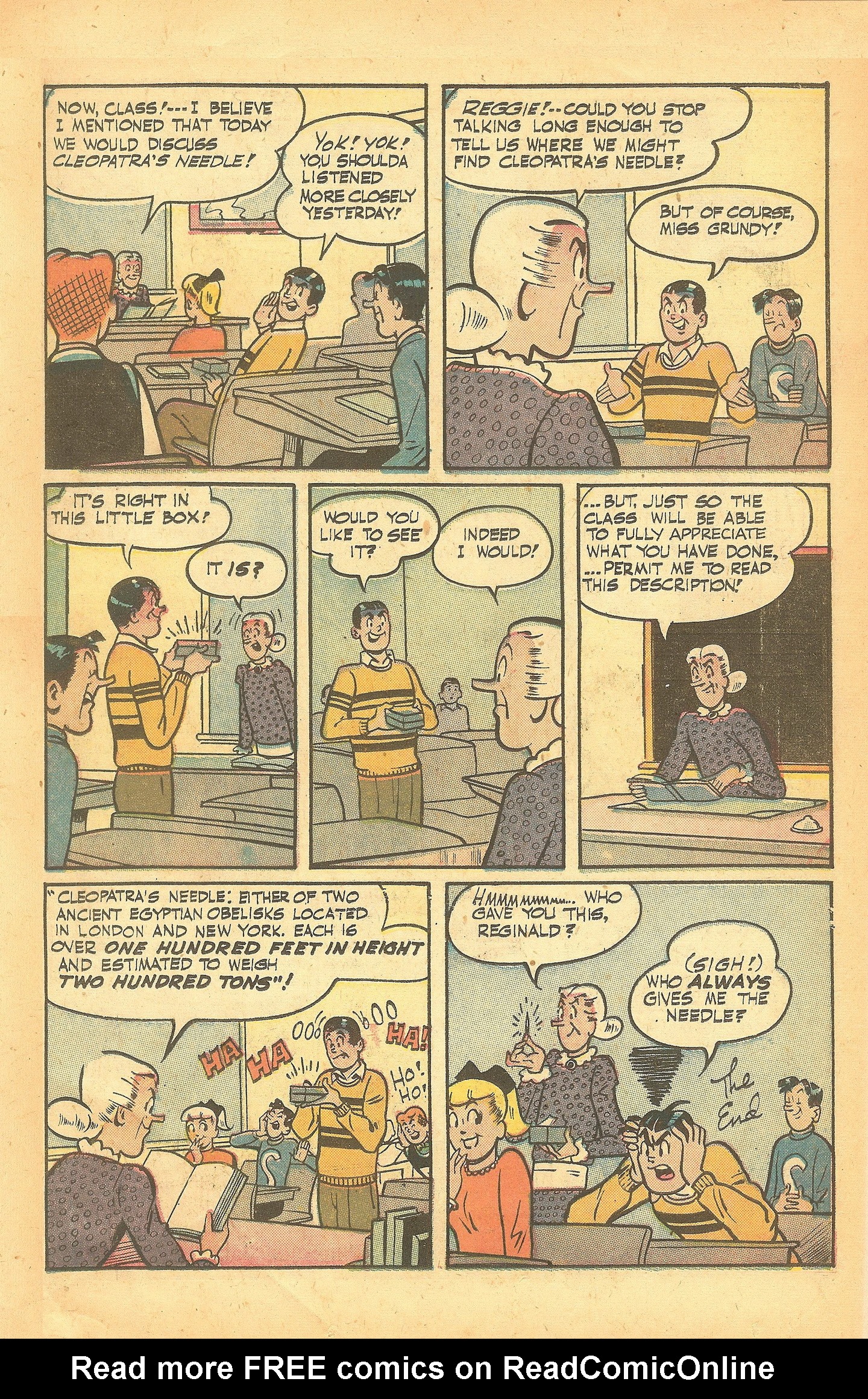 Read online Archie's Pal Jughead Annual comic -  Issue #6 - 7