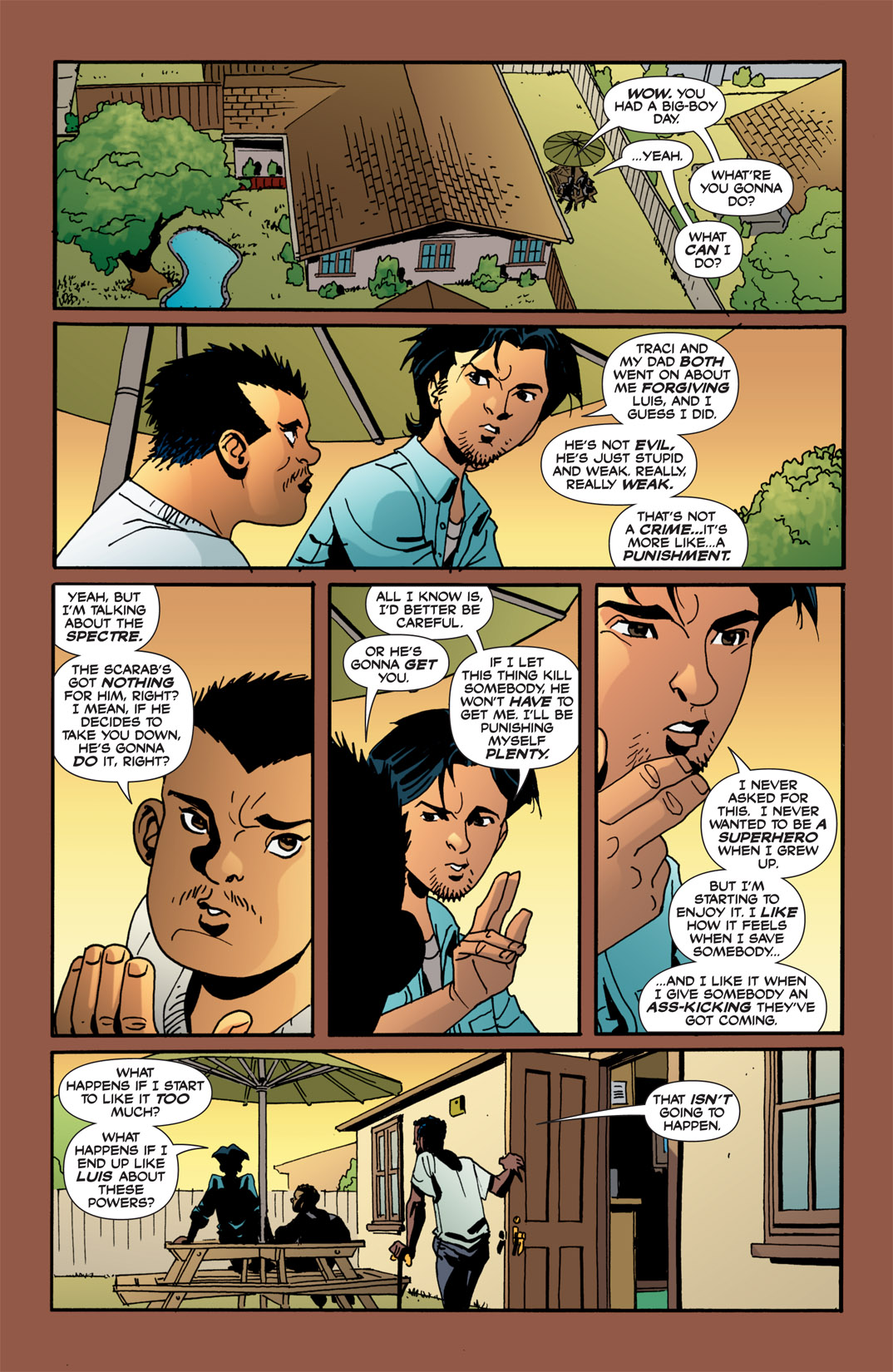 Read online Blue Beetle (2006) comic -  Issue #21 - 22