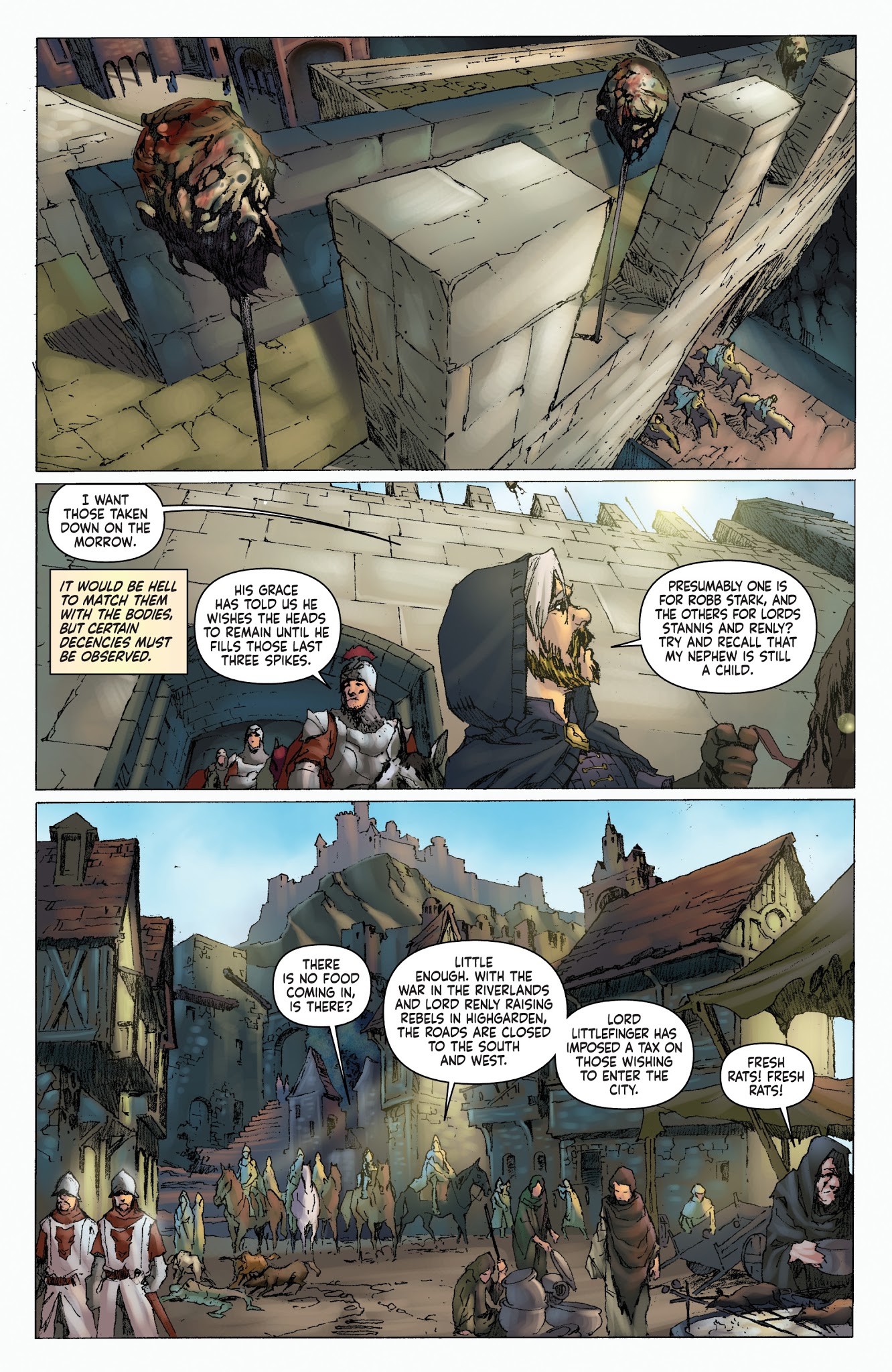Read online A Clash of Kings comic -  Issue #3 - 21