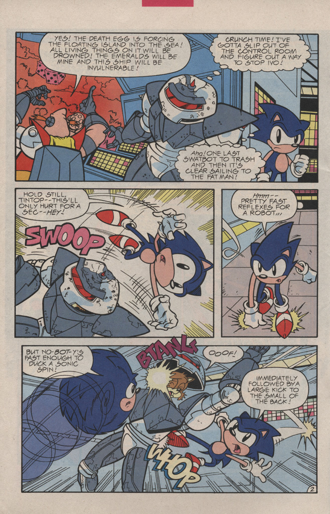 Read online Sonic Quest - The Death Egg Saga comic -  Issue #3 - 6