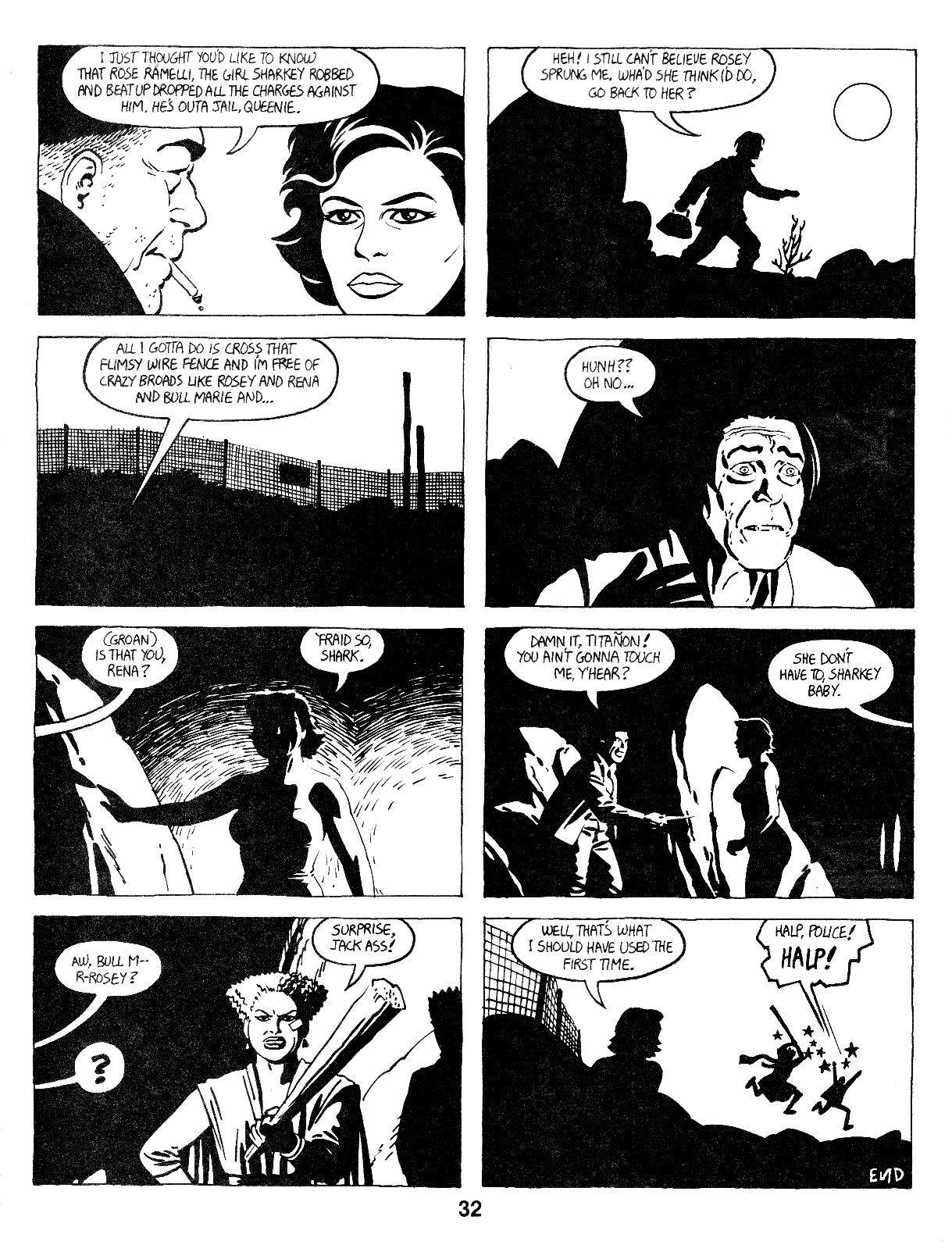 Read online Love and Rockets (1982) comic -  Issue #15 - 34