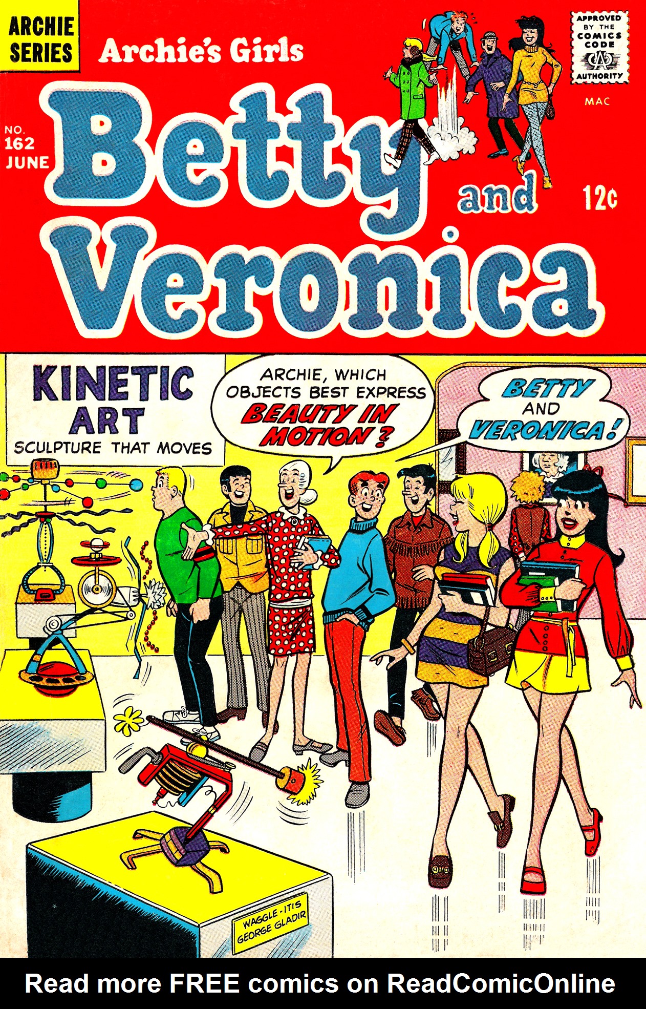 Read online Archie's Girls Betty and Veronica comic -  Issue #162 - 1