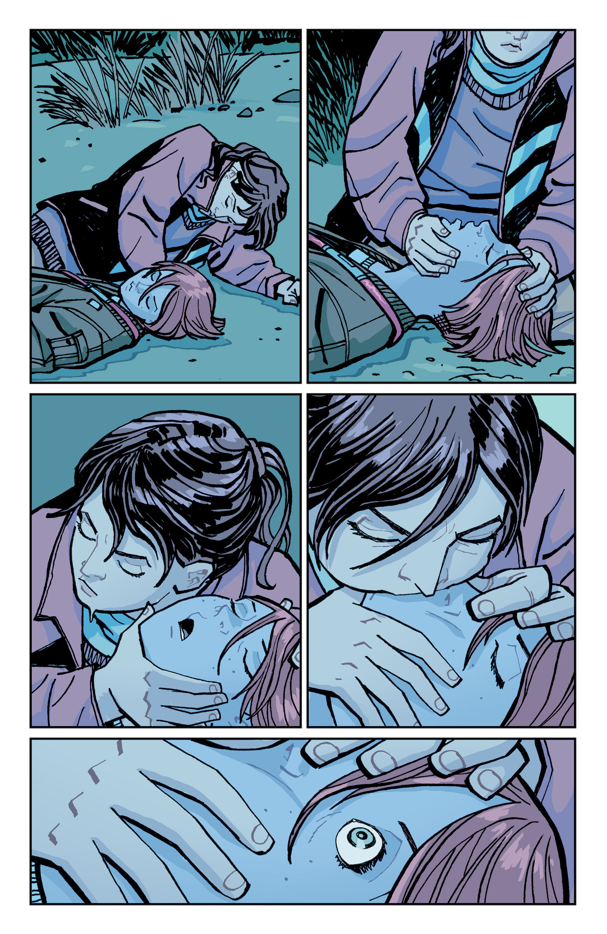 Read online Paper Girls comic - Issue #12.