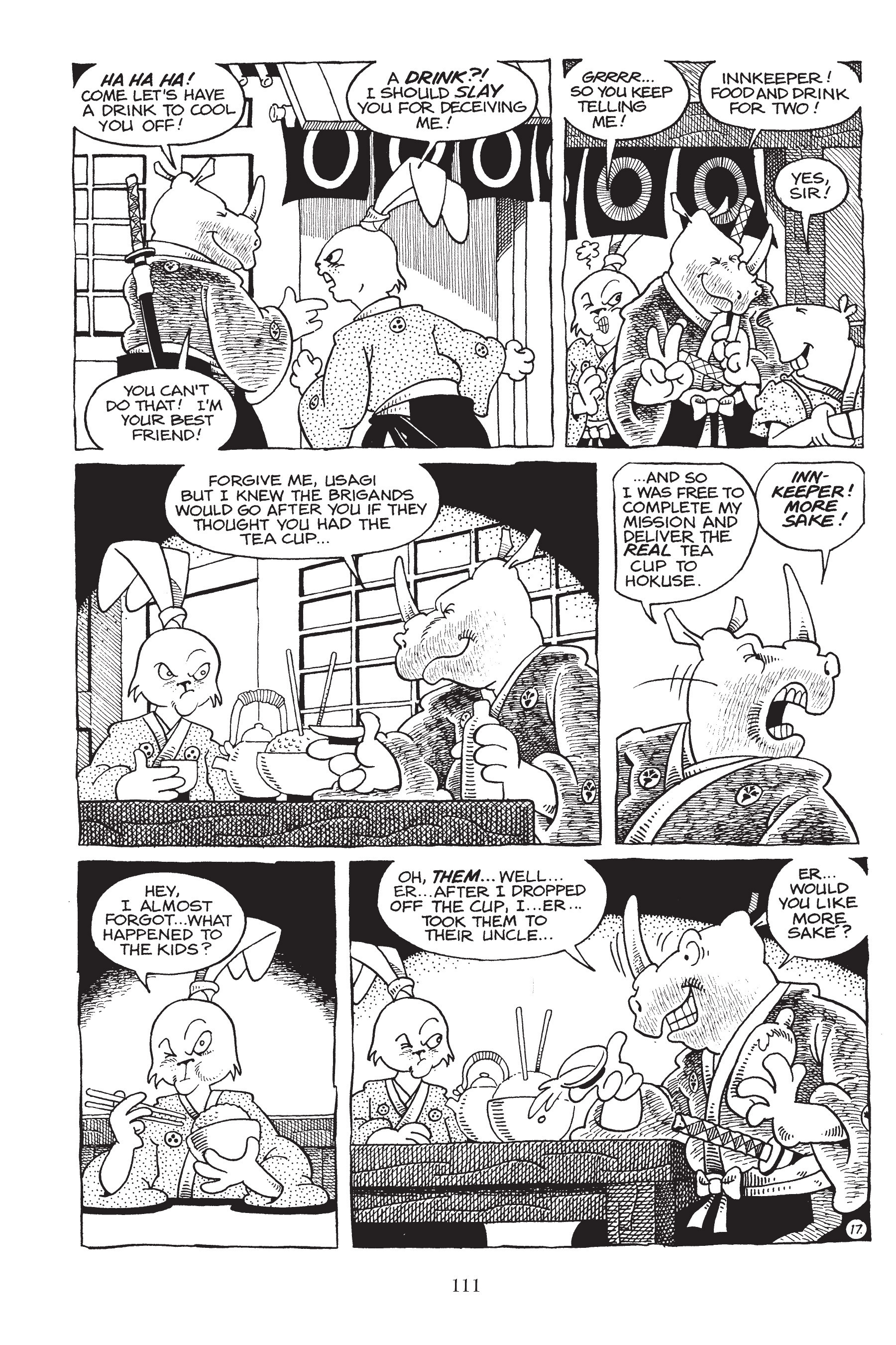 Read online Usagi Yojimbo (1987) comic -  Issue # _TPB 3 - 107