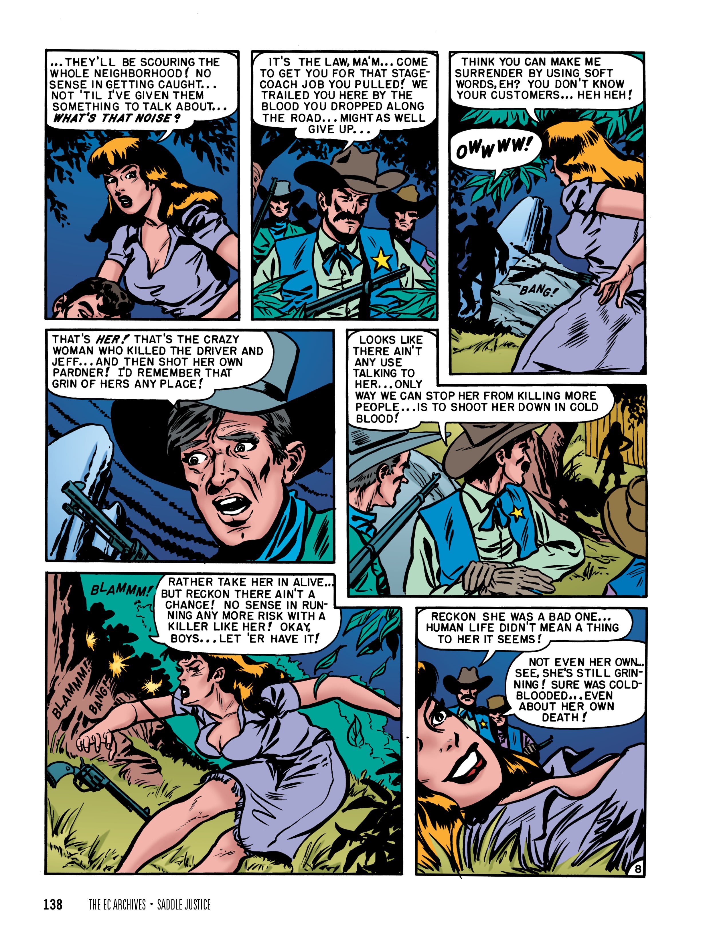 Read online The EC Archives: Saddle Justice comic -  Issue # TPB (Part 2) - 40