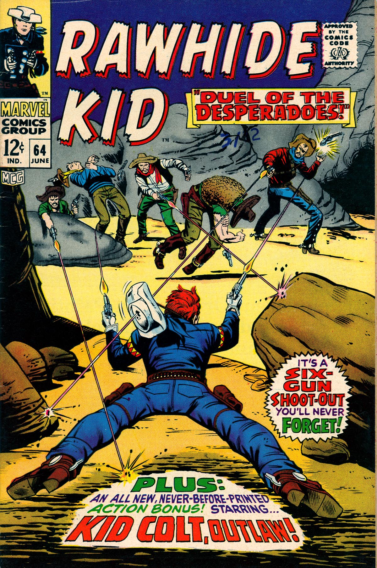 Read online The Rawhide Kid comic -  Issue #64 - 1