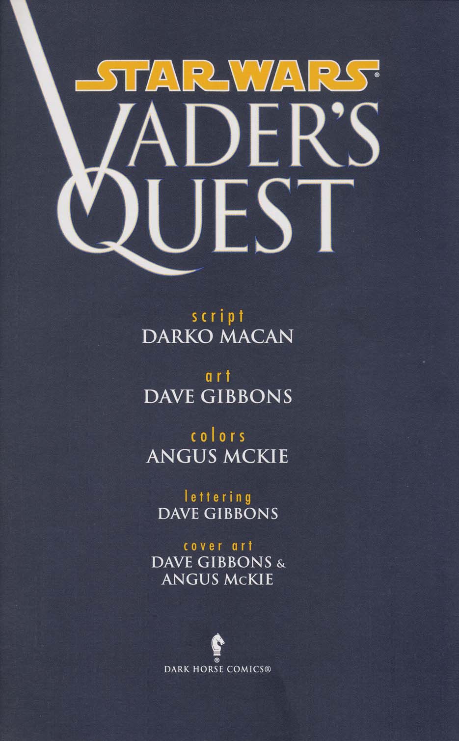 Read online Star Wars: Vader's Quest comic -  Issue # _TPB - 4