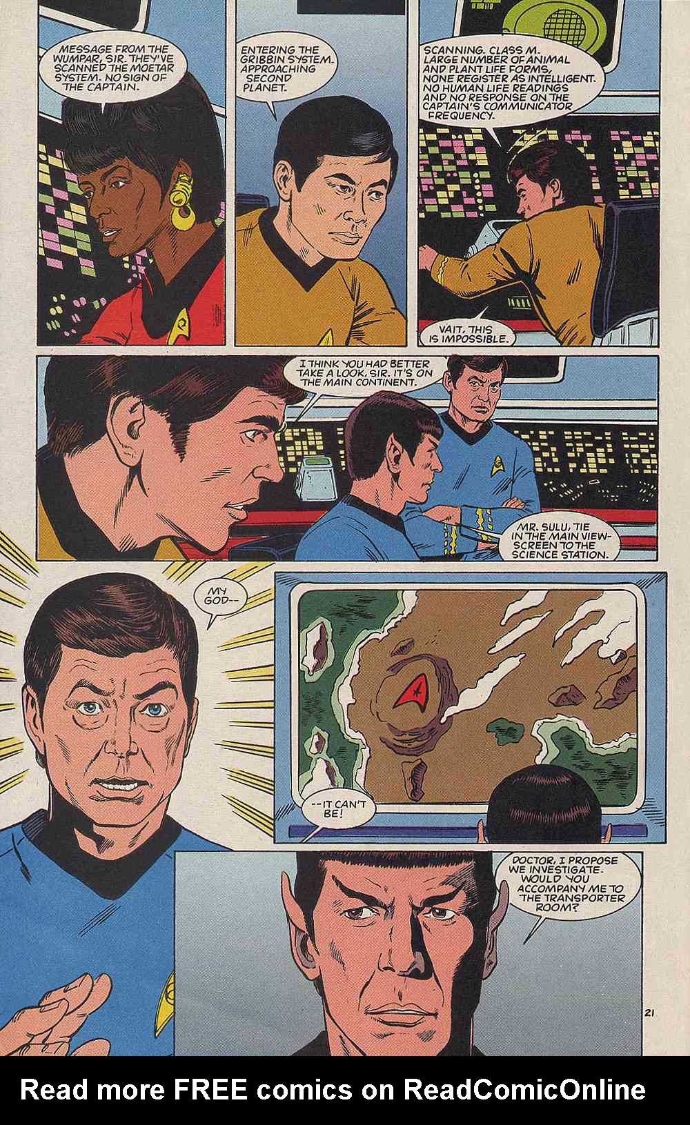 Read online Star Trek (1989) comic -  Issue #63 - 26