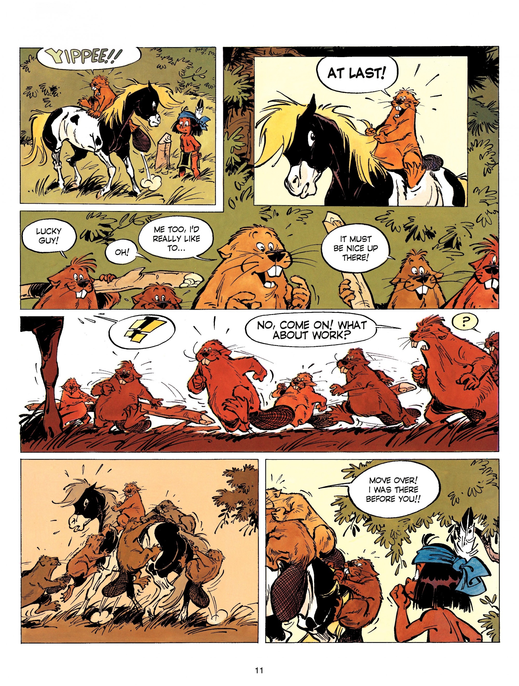 Read online Yakari comic -  Issue #3 - 11