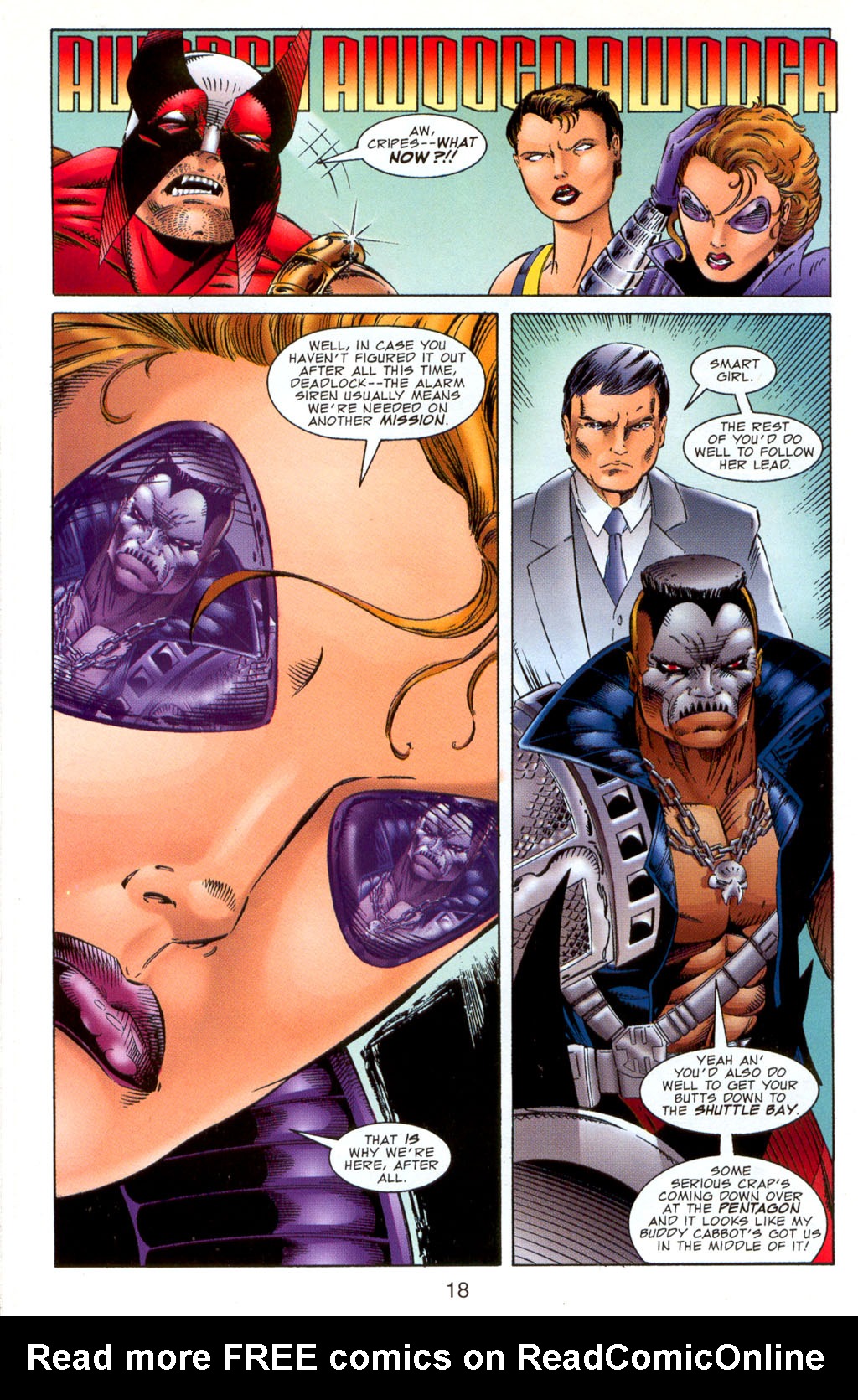 Read online Bloodstrike (1993) comic -  Issue #8 - 19