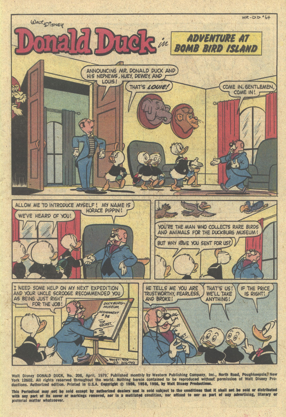 Read online Walt Disney's Donald Duck (1952) comic -  Issue #206 - 3