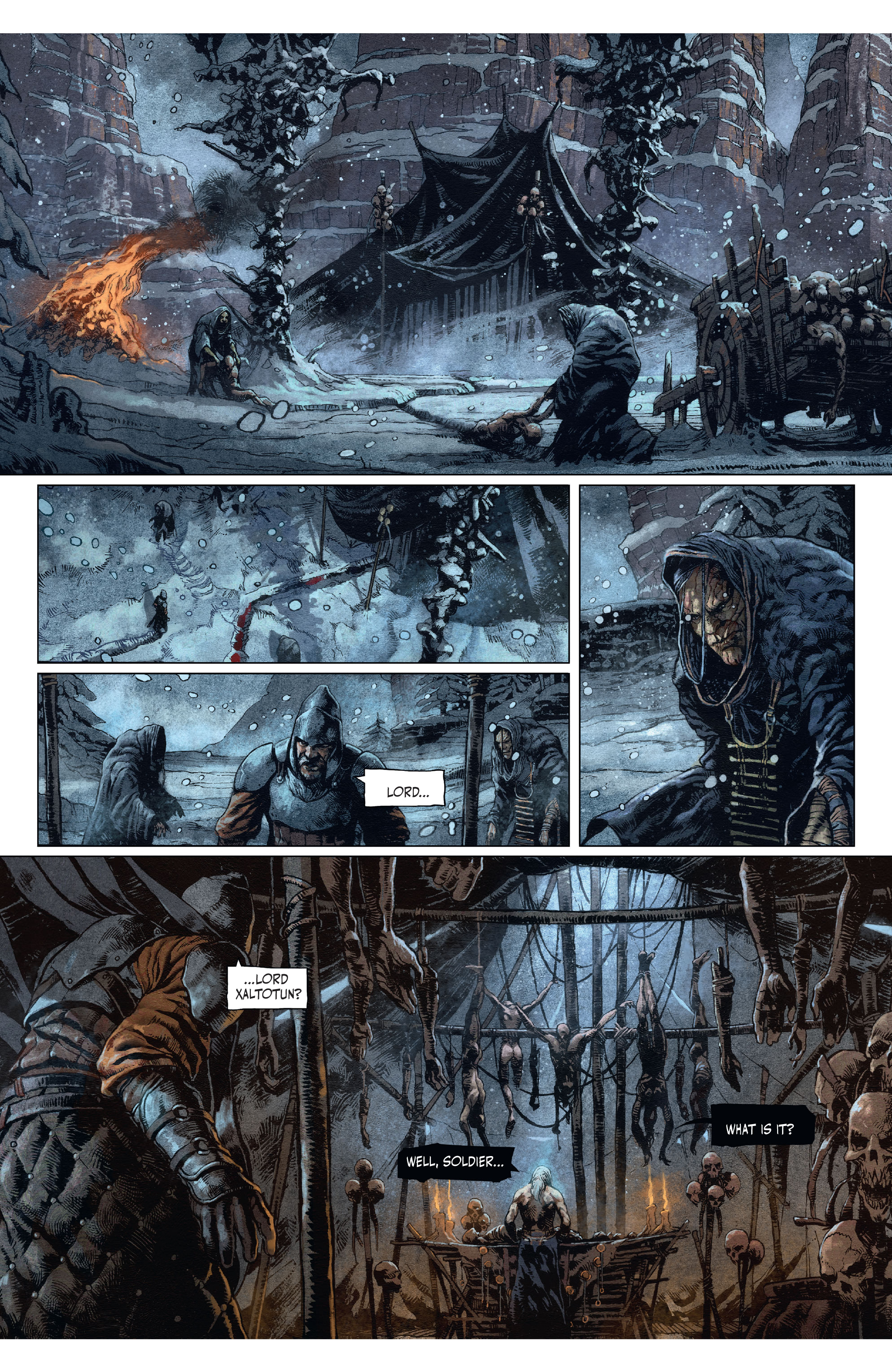 Read online The Cimmerian: Hour of the Dragon comic -  Issue #4 - 16