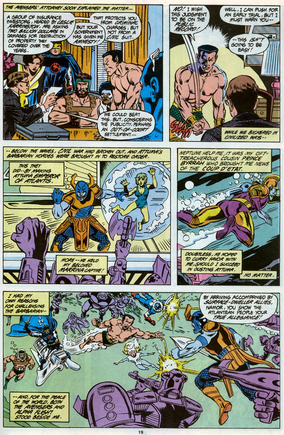 Read online Saga of the Sub-Mariner comic -  Issue #12 - 16