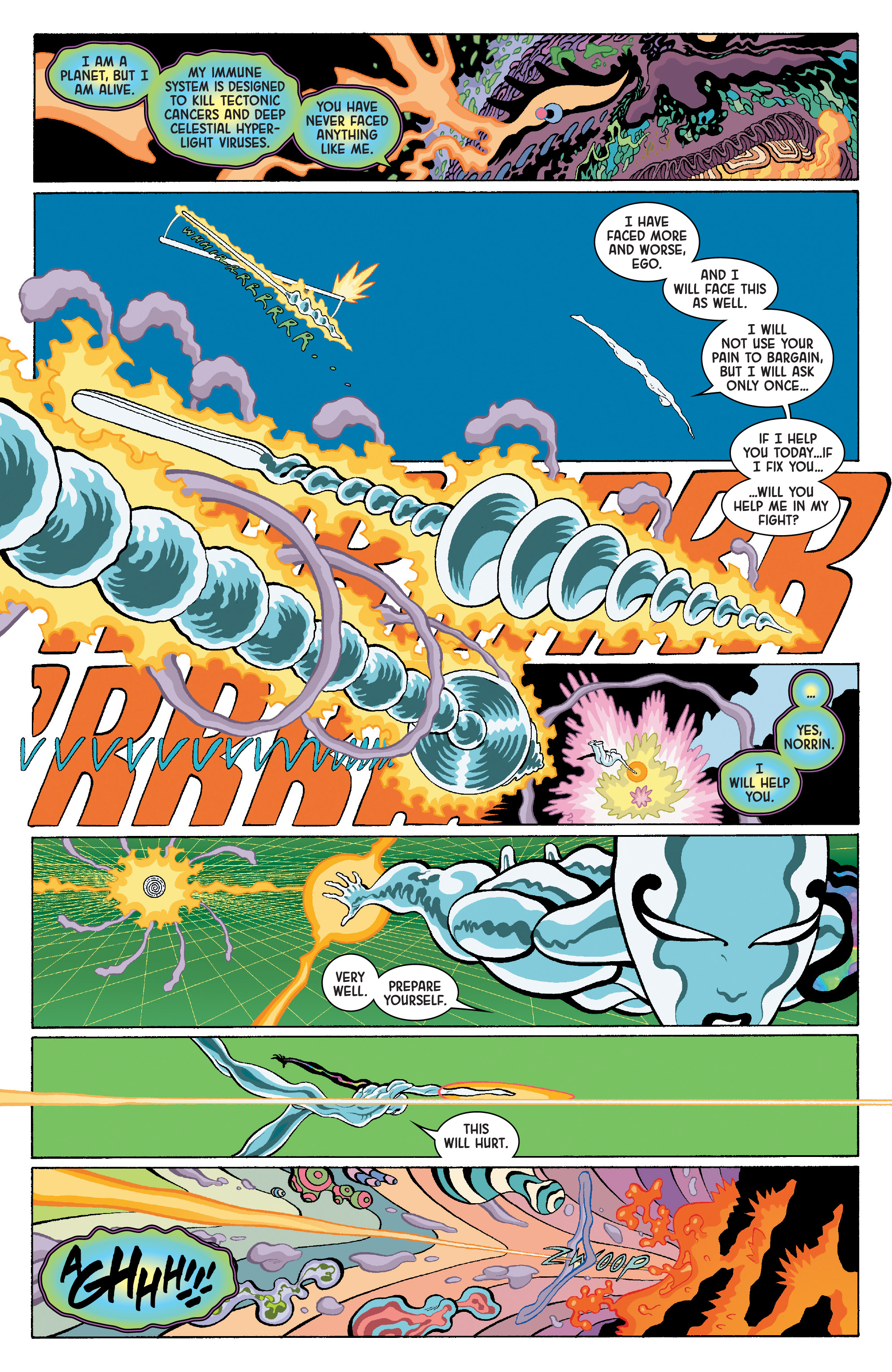 Read online Silver Surfer: Black comic -  Issue #3 - 14