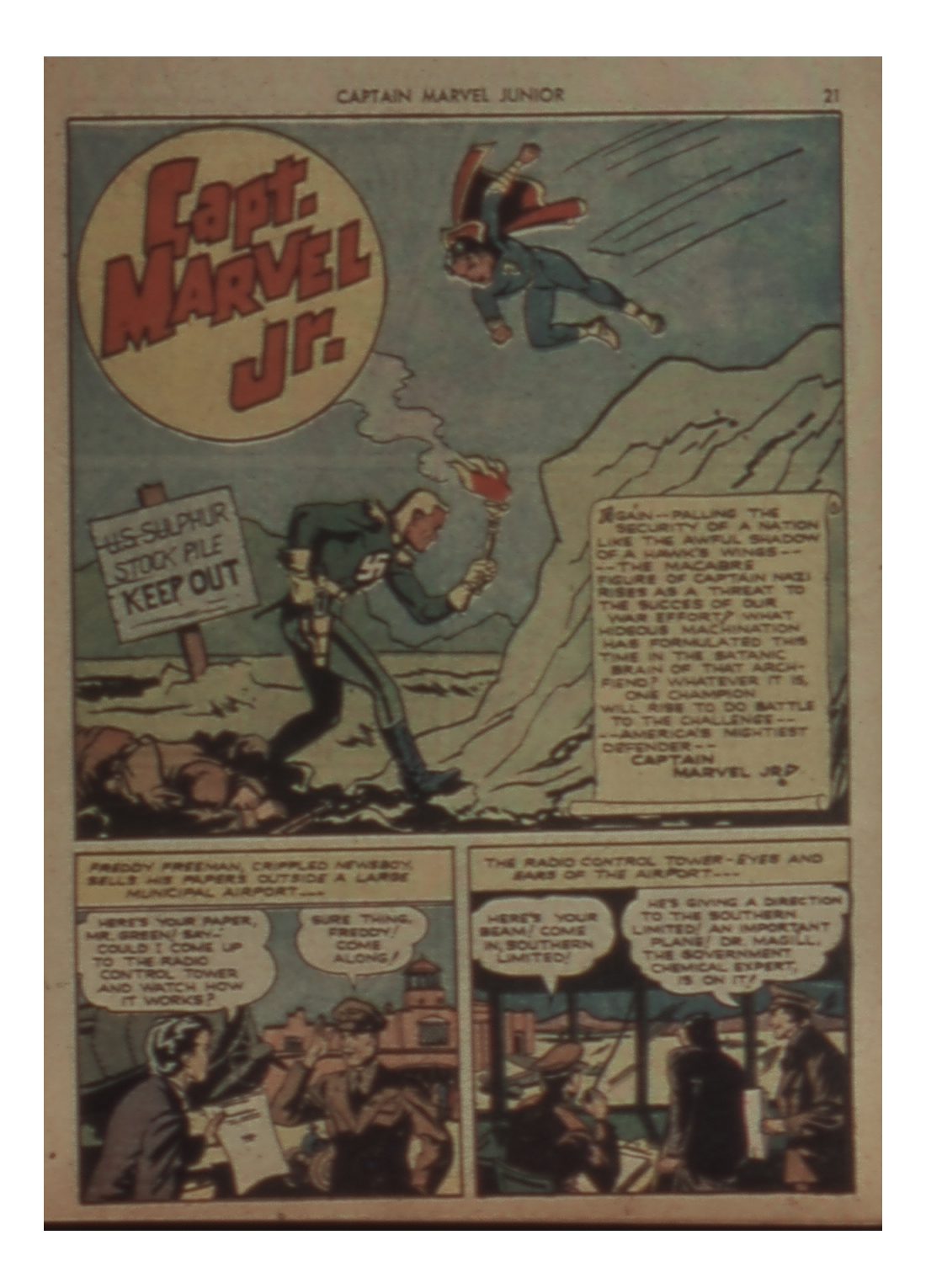 Read online Captain Marvel, Jr. comic -  Issue #5 - 21