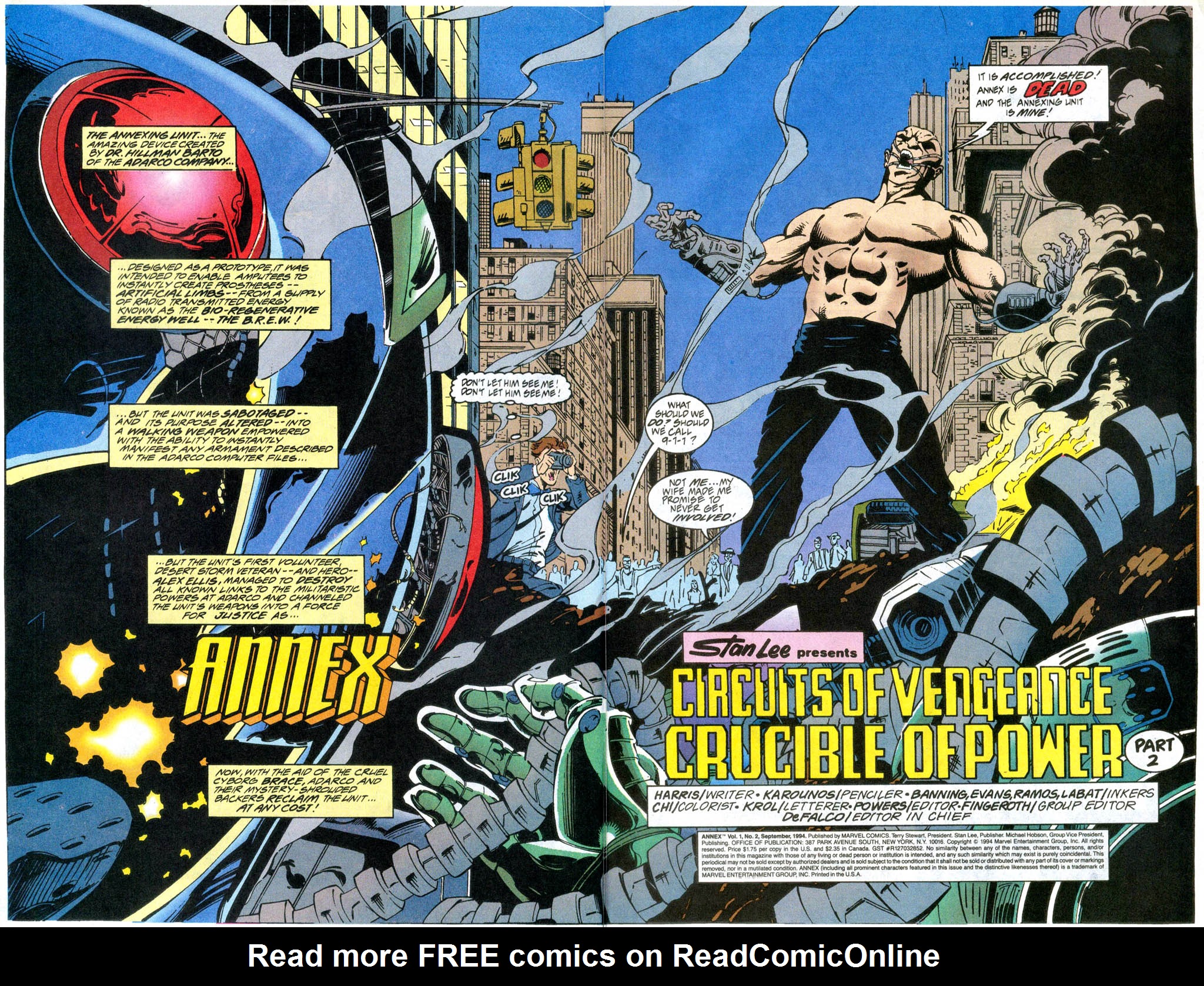 Read online Annex comic -  Issue #2 - 3