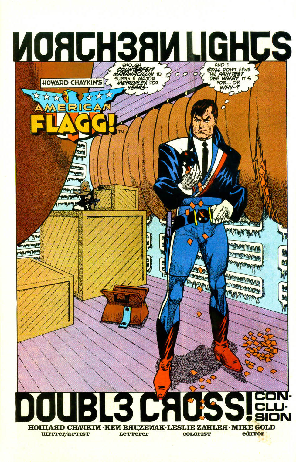 Read online American Flagg! comic -  Issue #18 - 5