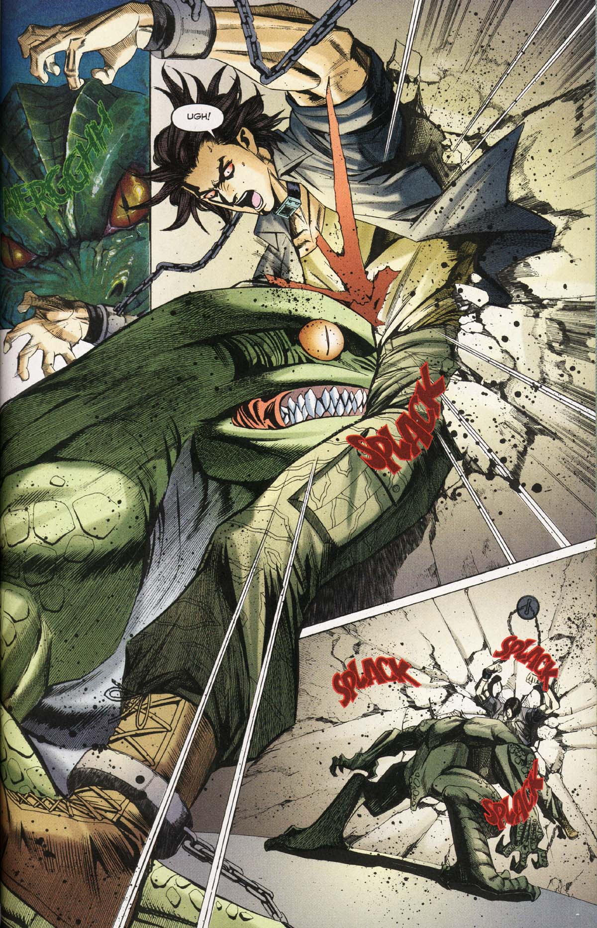 Read online Resident Evil Code: Veronica comic -  Issue #3 - 63