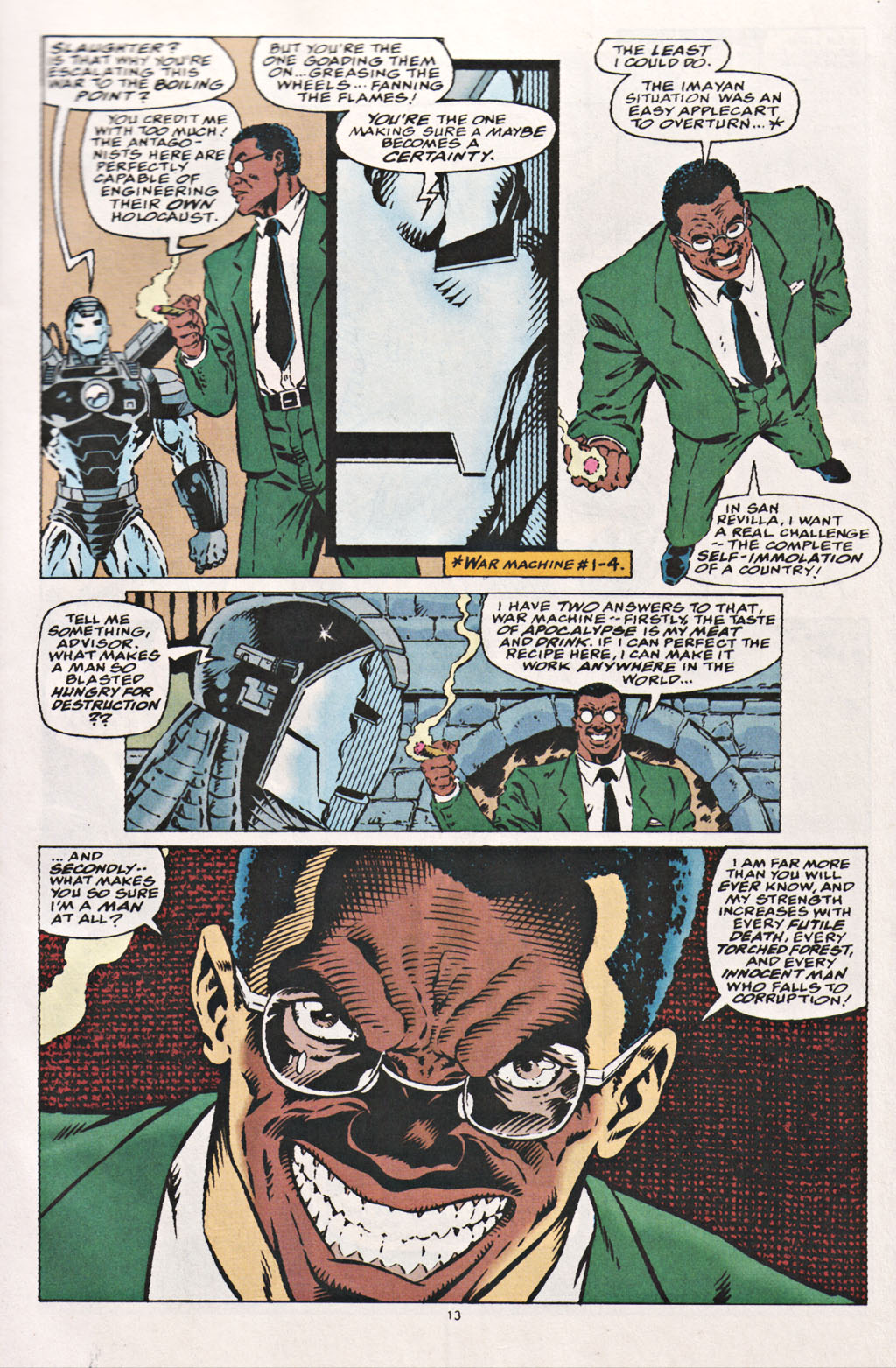 Read online War Machine (1994) comic -  Issue #15 - 37
