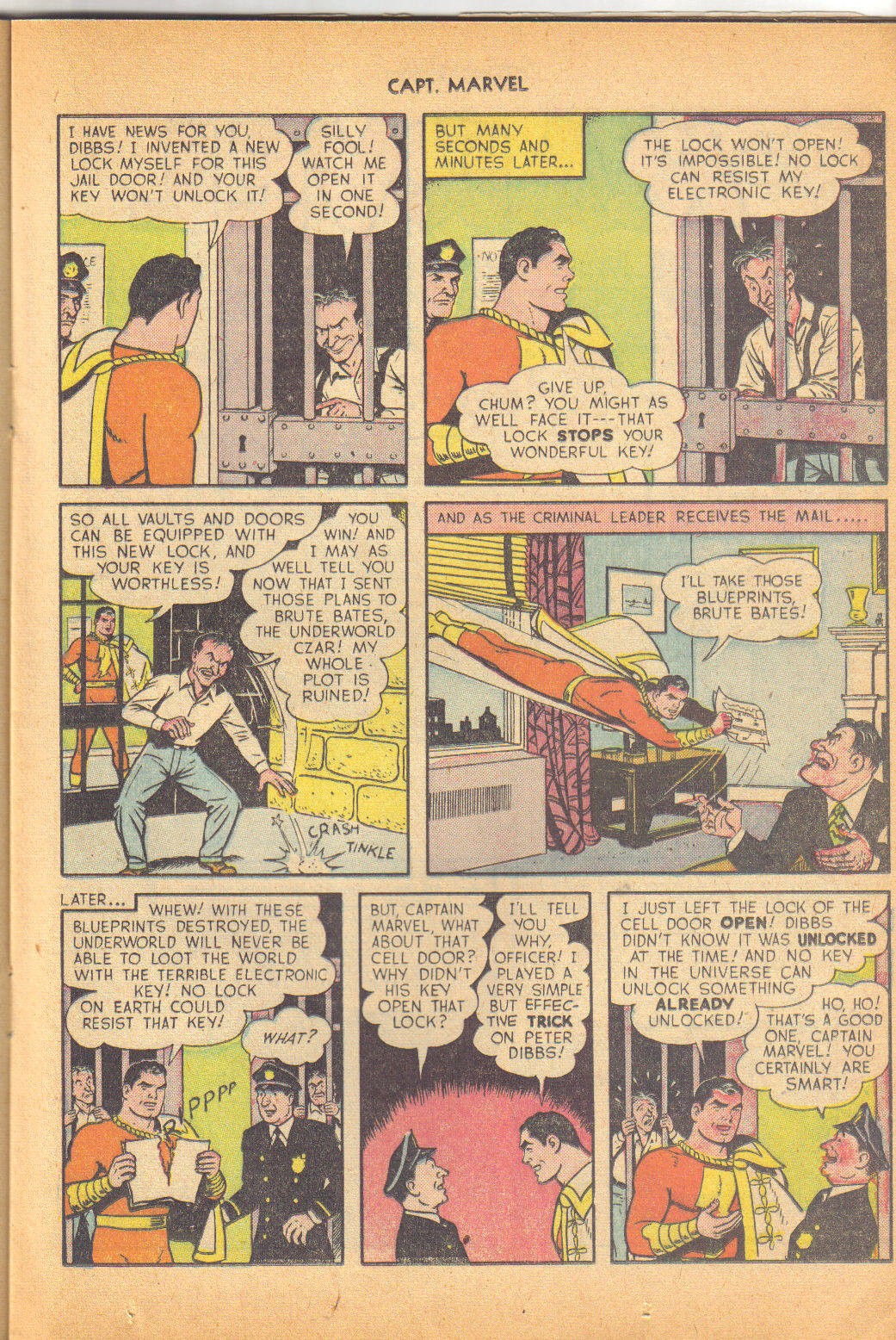 Read online Captain Marvel Adventures comic -  Issue #121 - 26