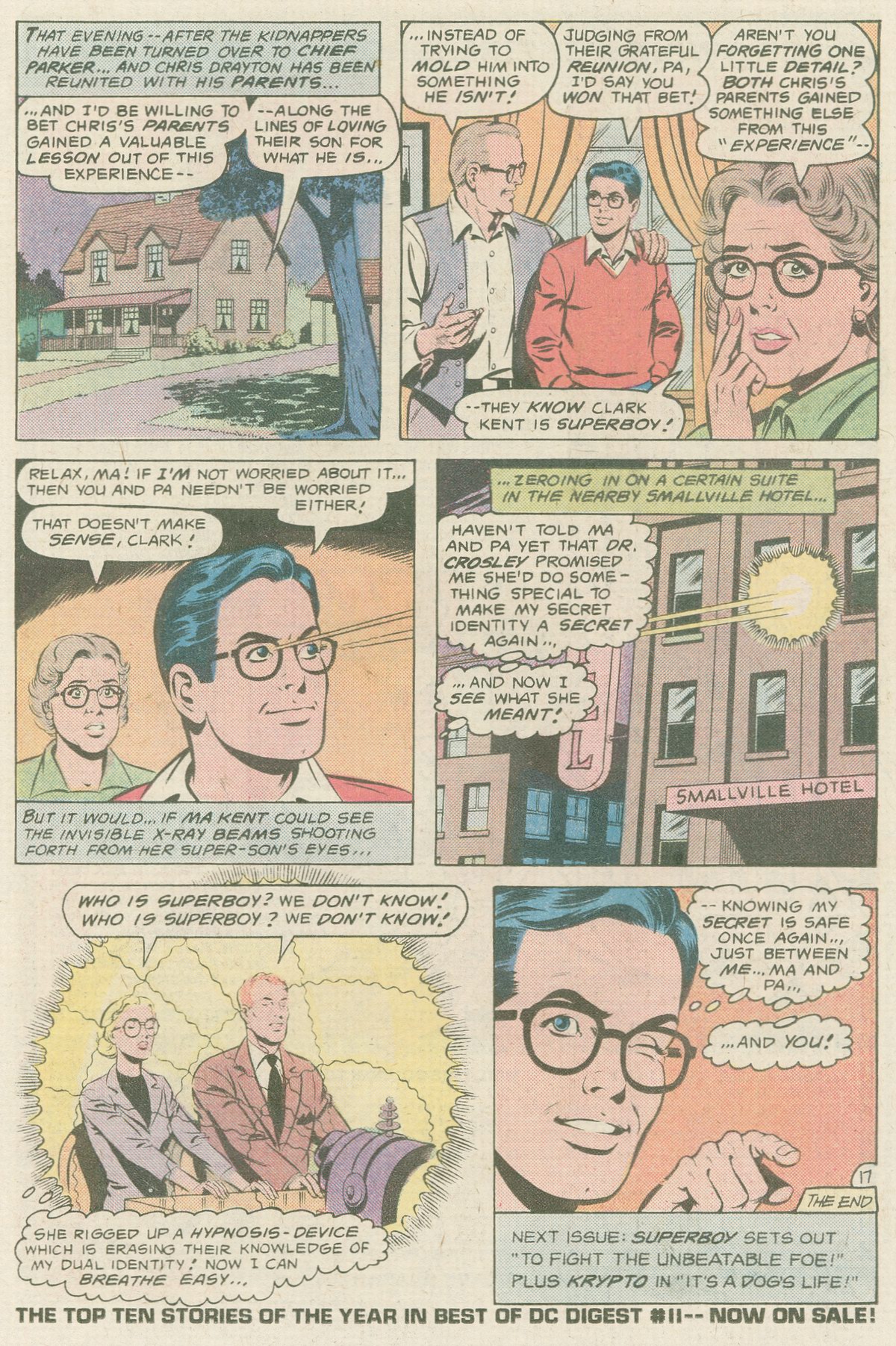 The New Adventures of Superboy 16 Page 17