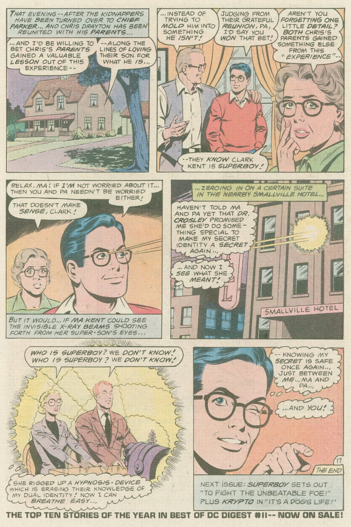 Read online The New Adventures of Superboy comic -  Issue #16 - 18