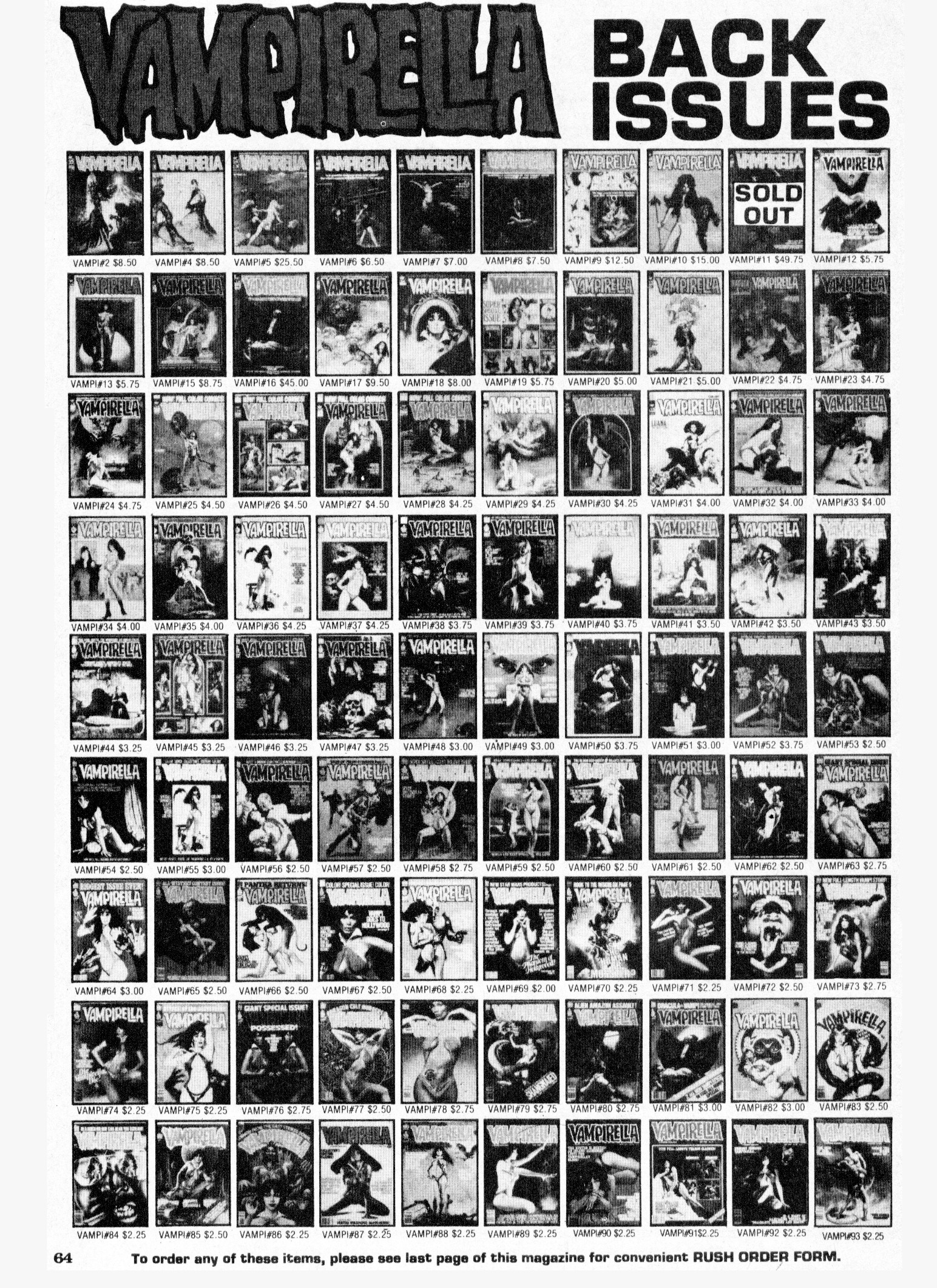 Read online Vampirella (1969) comic -  Issue #101 - 64